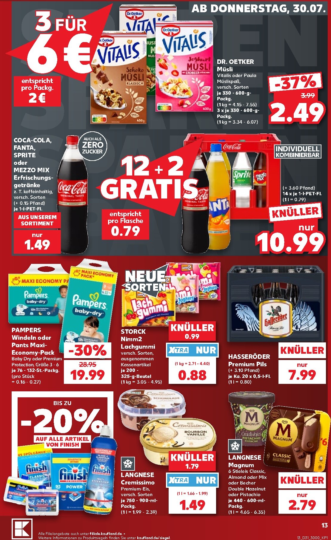 kaufland - Kaufland Prospekt nächste Woche – von Donnerstag 30.07.2026 bis Mittwoch 05.08.2026 - page: 13