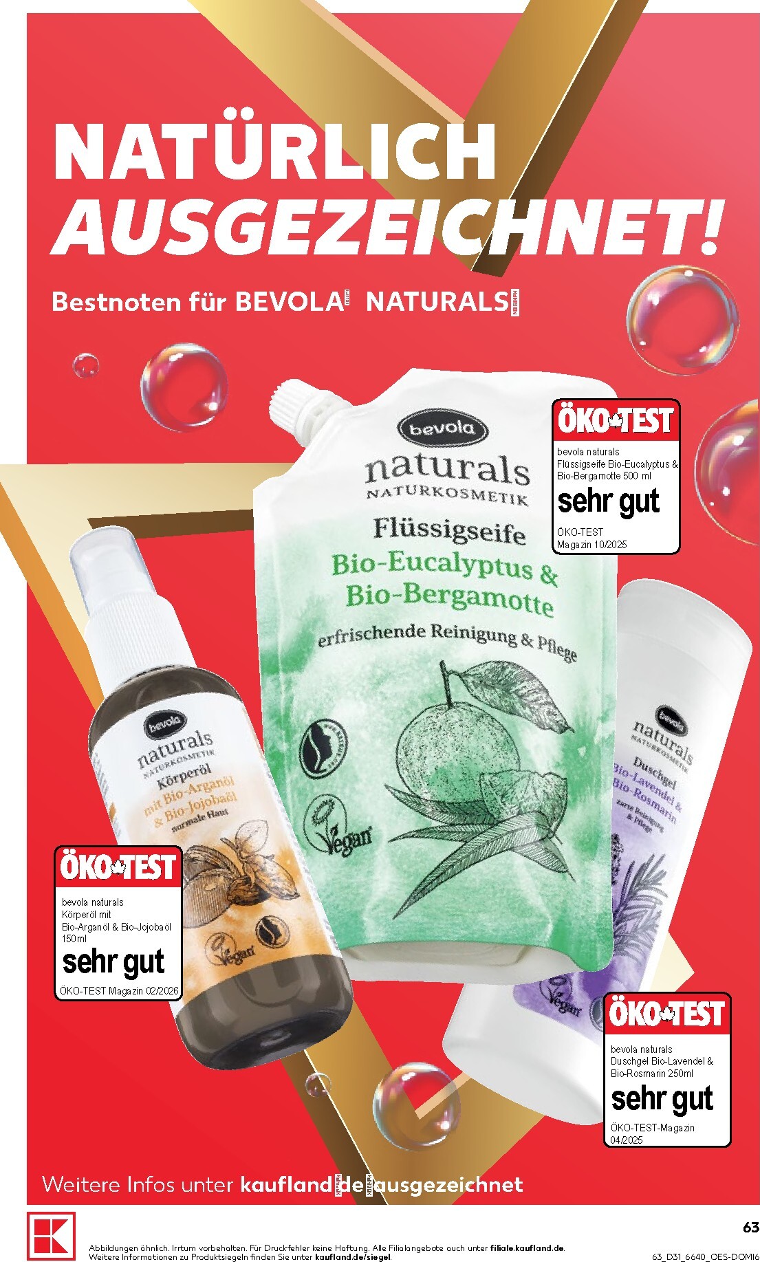 kaufland - Kaufland Prospekt nächste Woche – von Donnerstag 30.07.2026 bis Mittwoch 05.08.2026 - page: 63