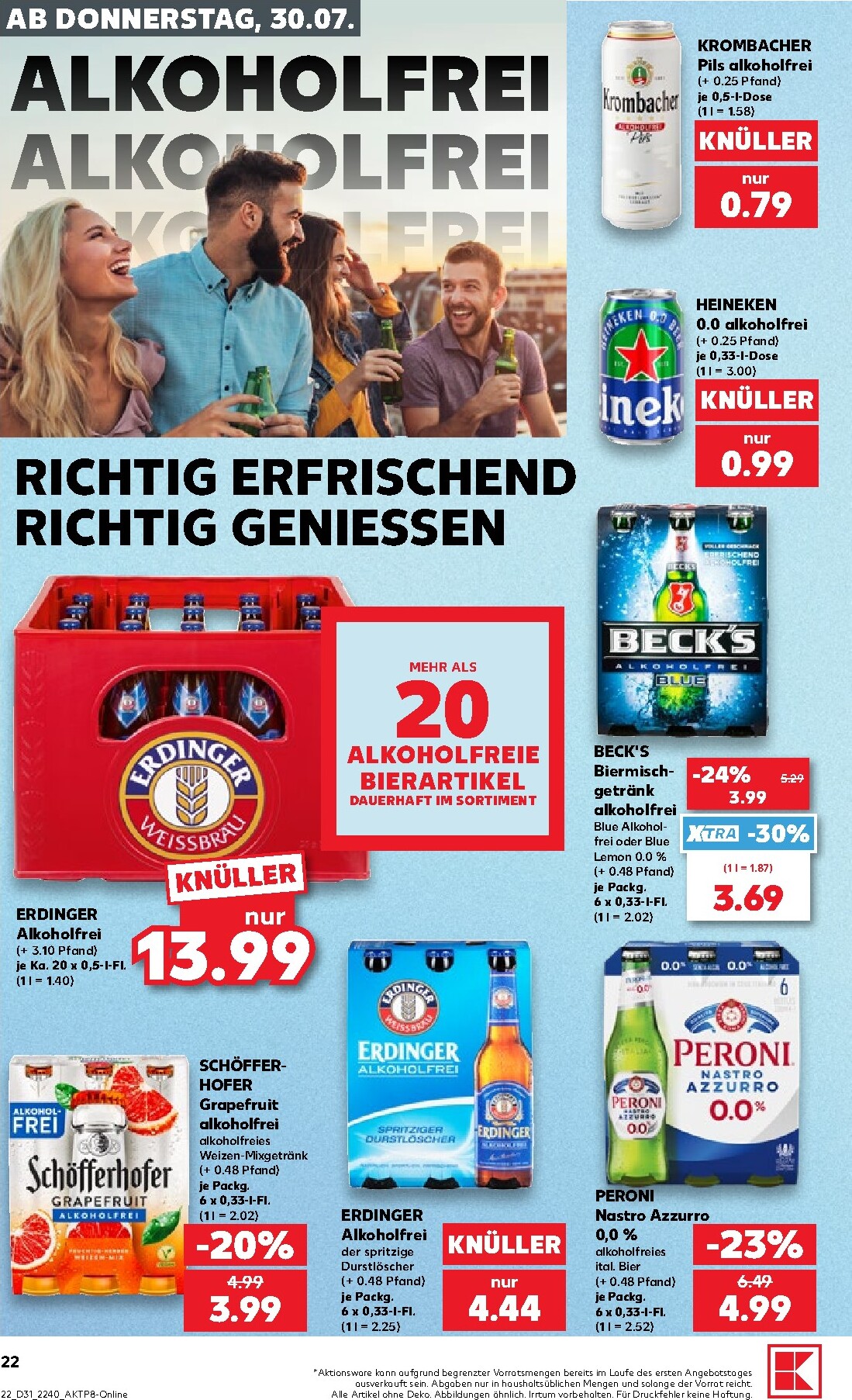 kaufland - Kaufland Prospekt nächste Woche – von Donnerstag 30.07.2026 bis Mittwoch 05.08.2026 - page: 22