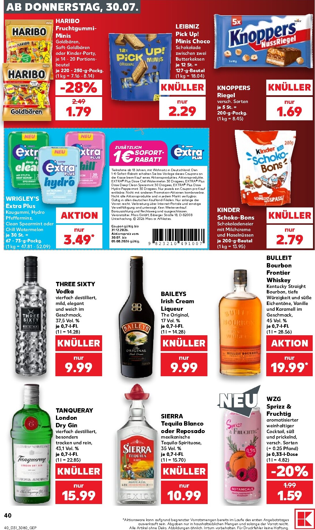 kaufland - Kaufland Prospekt nächste Woche – von Donnerstag 30.07.2026 bis Mittwoch 05.08.2026 - page: 40