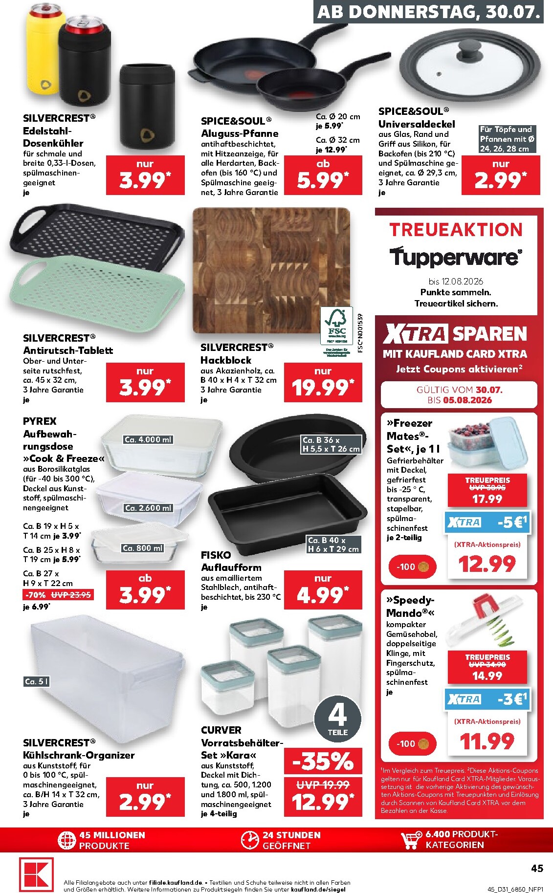kaufland - Kaufland Prospekt nächste Woche – von Donnerstag 30.07.2026 bis Mittwoch 05.08.2026 - page: 45