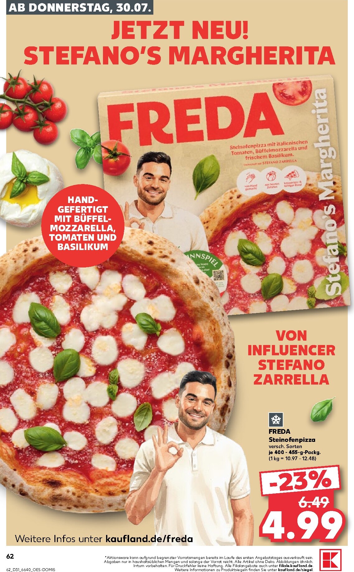 kaufland - Kaufland Prospekt nächste Woche – von Donnerstag 30.07.2026 bis Mittwoch 05.08.2026 - page: 62