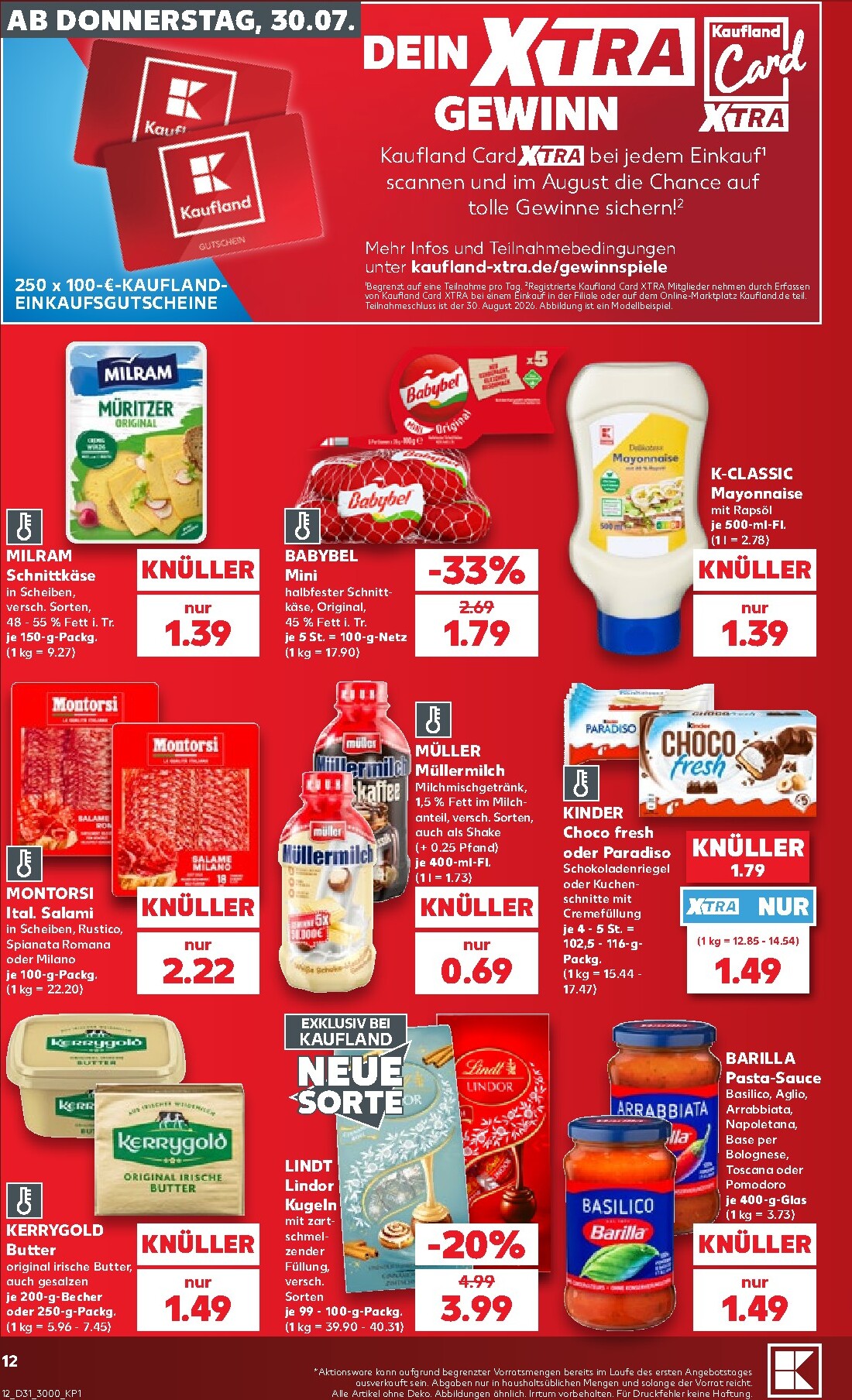 kaufland - Kaufland Prospekt nächste Woche – von Donnerstag 30.07.2026 bis Mittwoch 05.08.2026 - page: 12