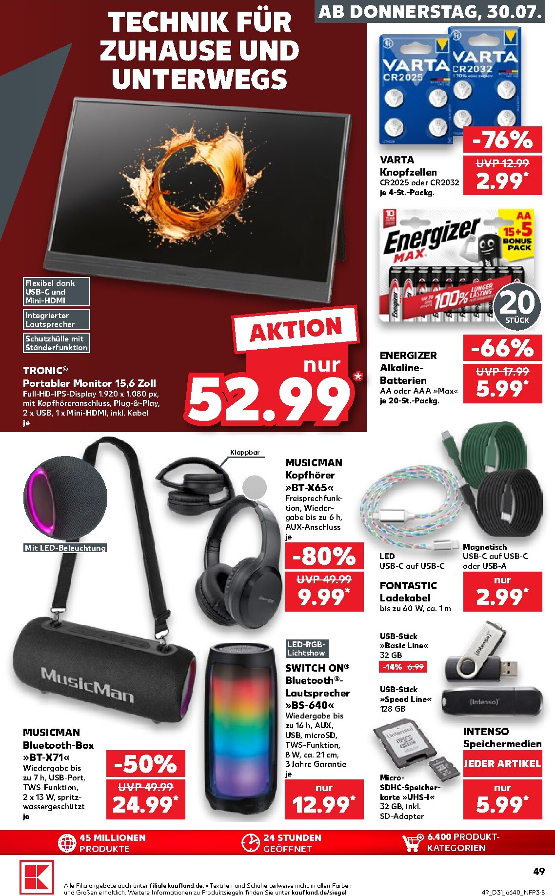 kaufland - Kaufland Prospekt nächste Woche – von Donnerstag 30.07.2026 bis Mittwoch 05.08.2026 - page: 47