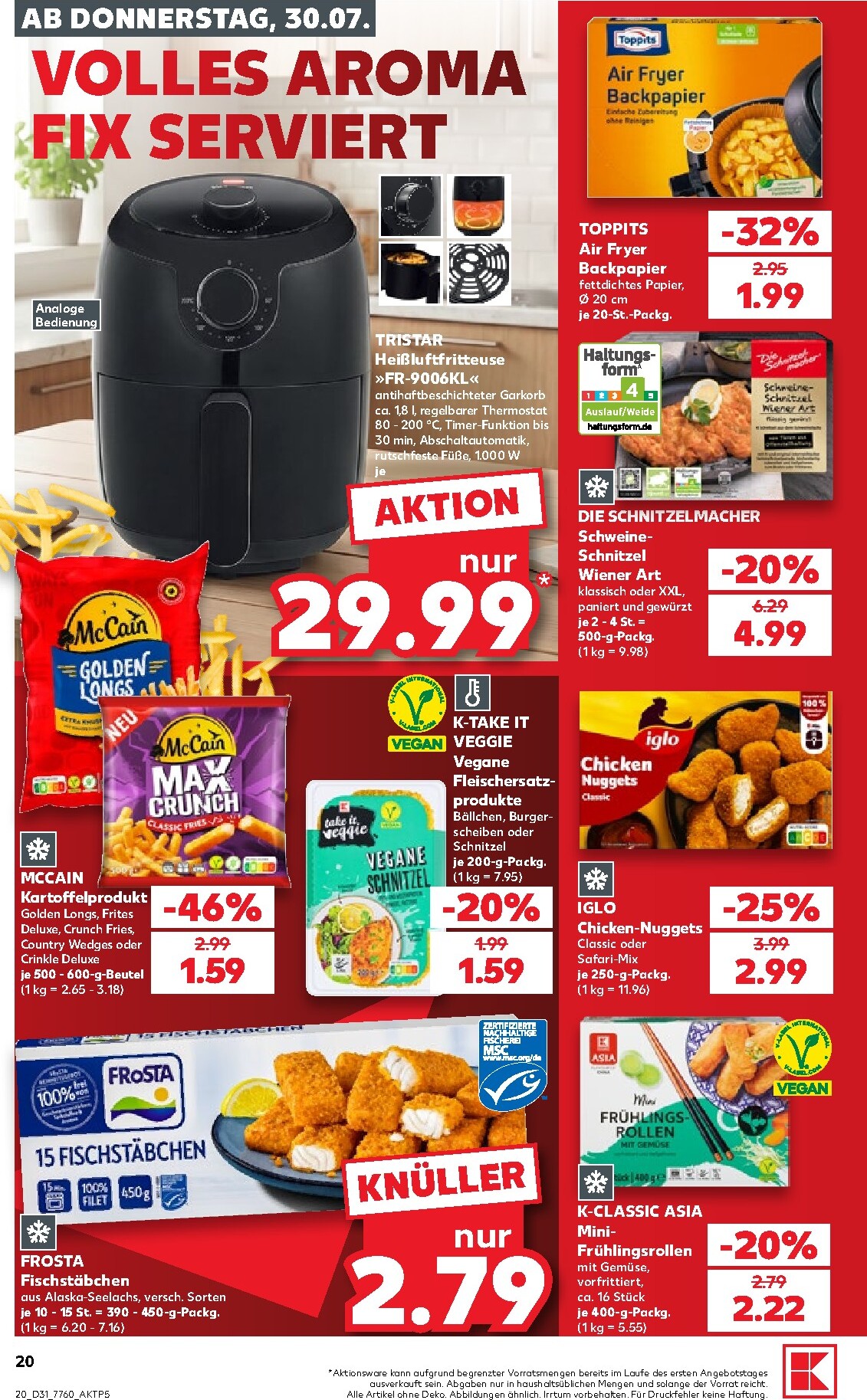 kaufland - Kaufland Prospekt nächste Woche – von Donnerstag 30.07.2026 bis Mittwoch 05.08.2026 - page: 20