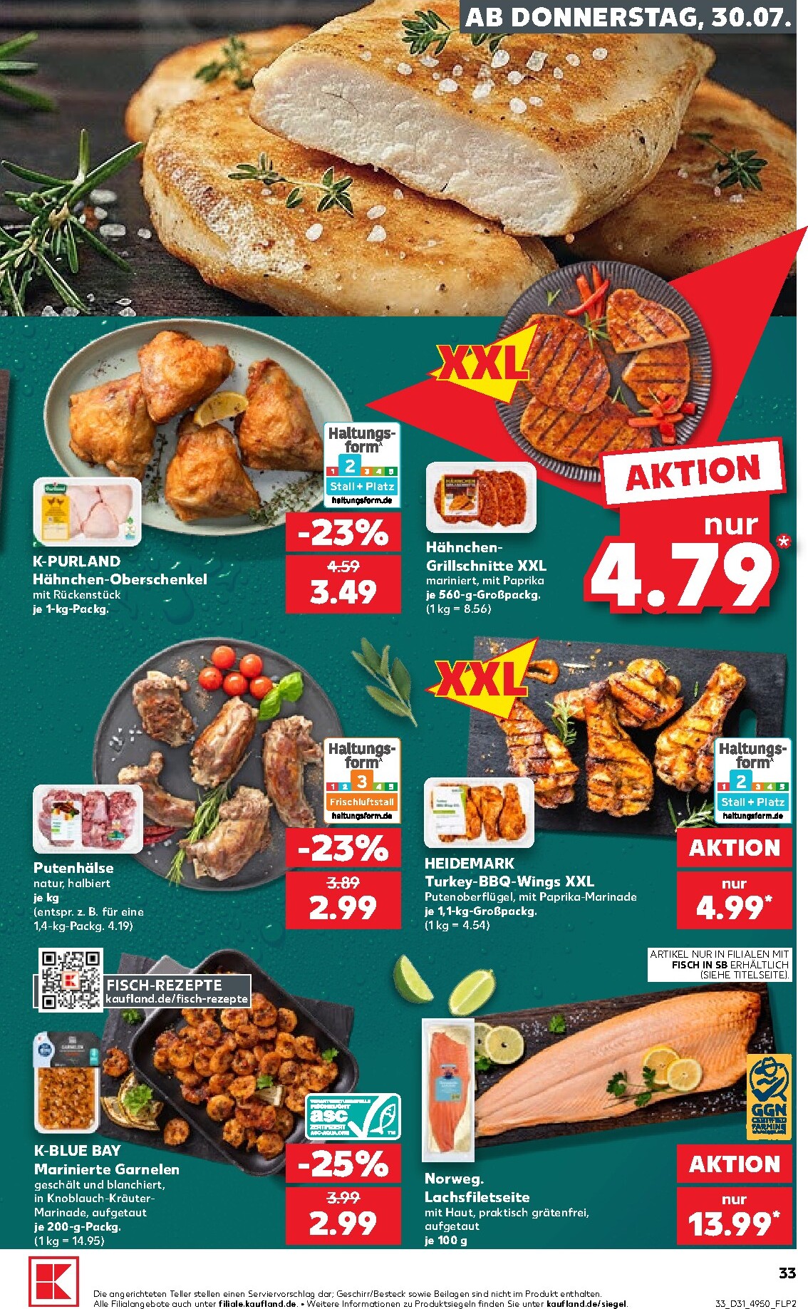 kaufland - Kaufland Prospekt nächste Woche – von Donnerstag 30.07.2026 bis Mittwoch 05.08.2026 - page: 33
