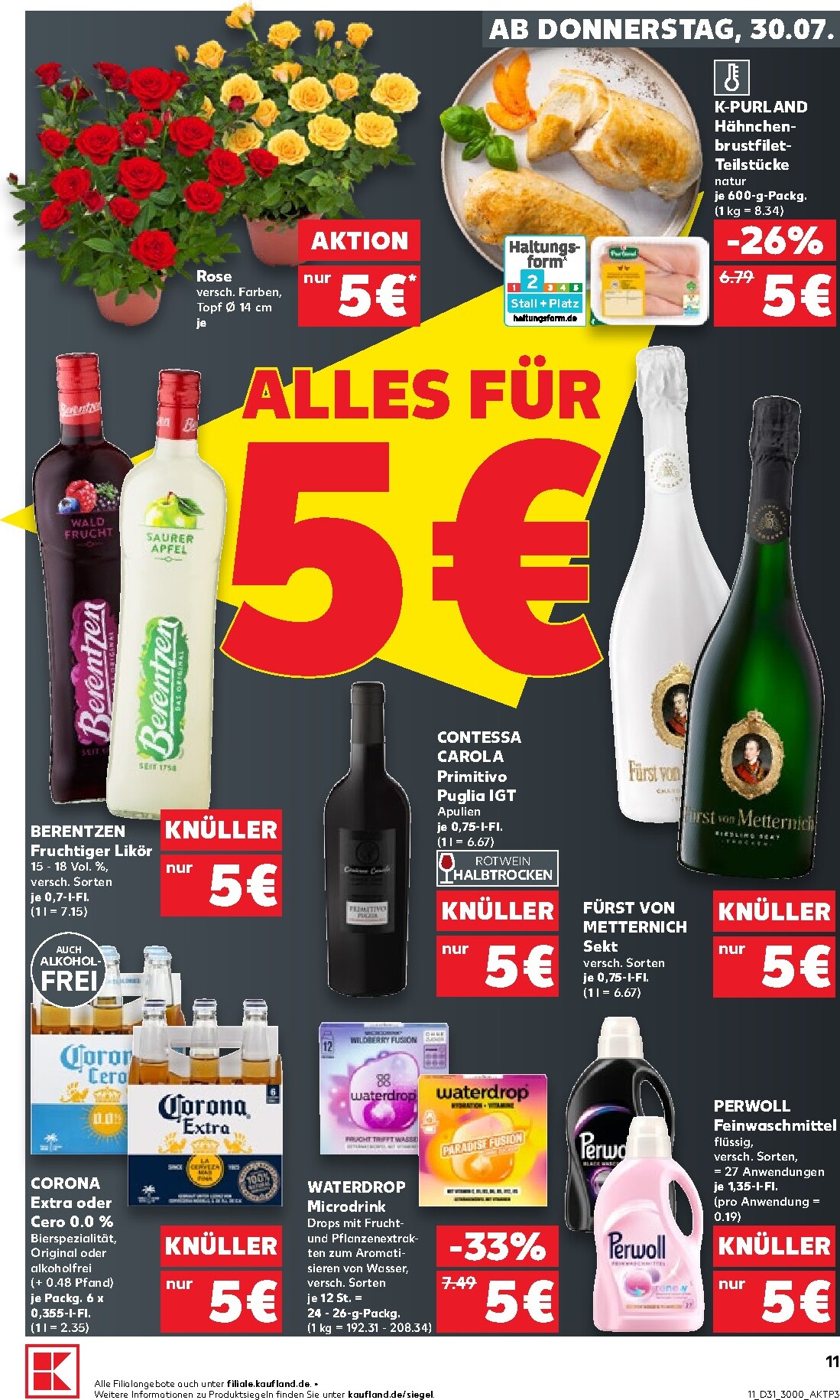 kaufland - Kaufland Prospekt nächste Woche – von Donnerstag 30.07.2026 bis Mittwoch 05.08.2026 - page: 11