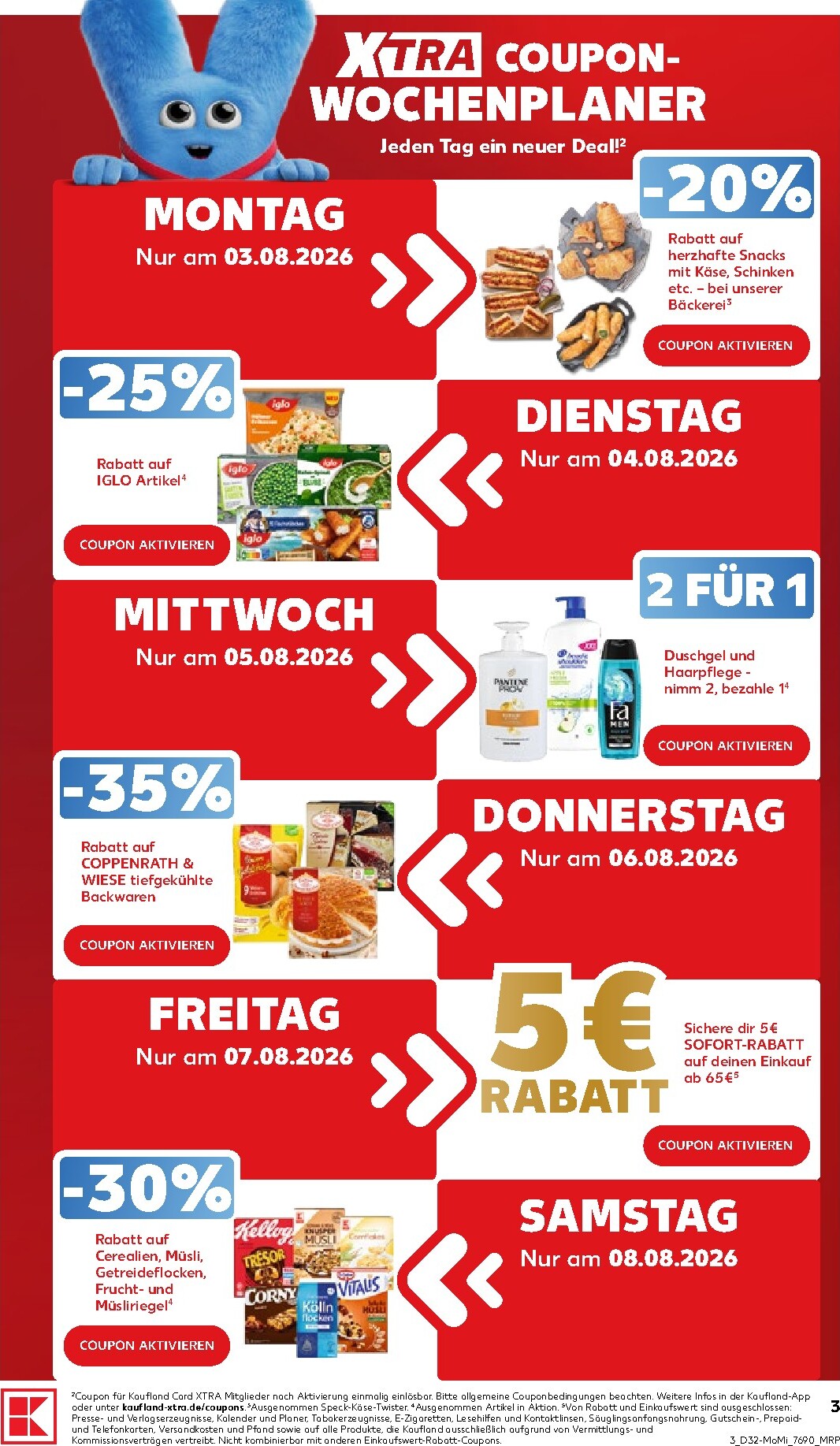 kaufland - Kaufland Prospekt nächste Woche – von Samstag 01.08.2026 bis Montag 31.08.2026 - page: 3