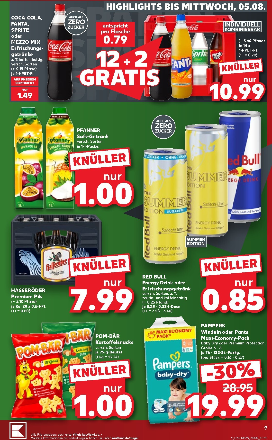 kaufland - Kaufland Prospekt nächste Woche – von Samstag 01.08.2026 bis Montag 31.08.2026 - page: 9