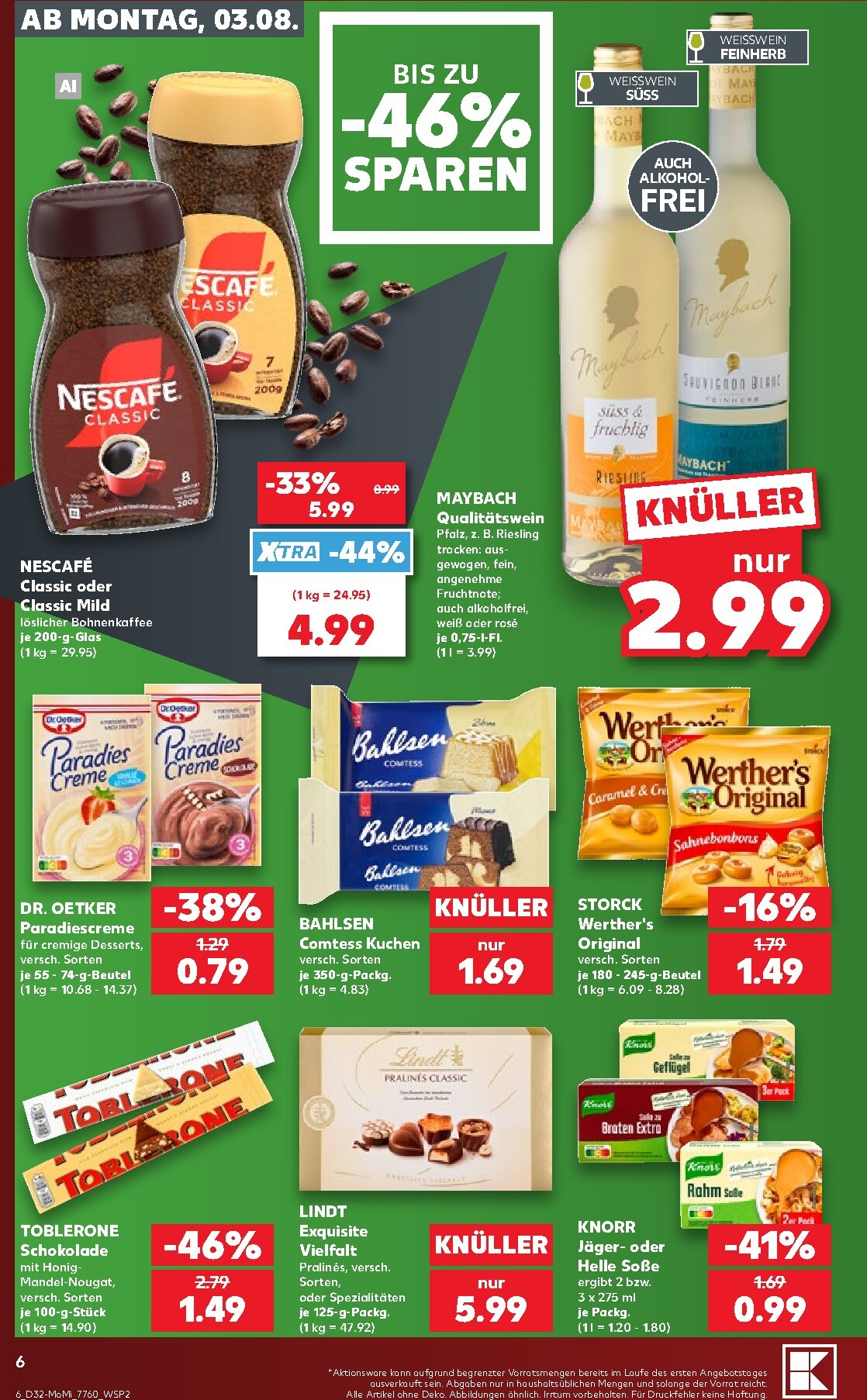 kaufland - Kaufland Prospekt nächste Woche – von Samstag 01.08.2026 bis Montag 31.08.2026 - page: 6