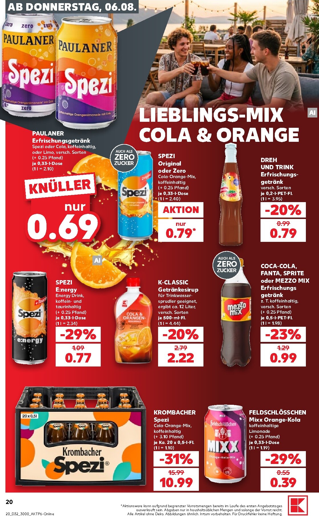kaufland - Kaufland Prospekt nächste Woche – von Donnerstag 06.08.2026 bis Mittwoch 12.08.2026 - page: 20