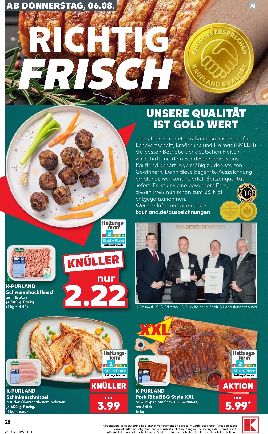 kaufland - Kaufland Prospekt nächste Woche – von Donnerstag 06.08.2026 bis Mittwoch 12.08.2026 - page: 28