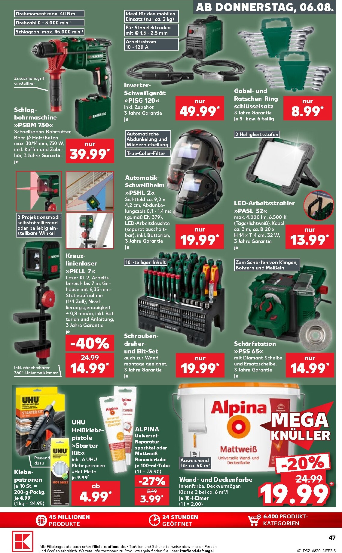 kaufland - Kaufland Prospekt nächste Woche – von Donnerstag 06.08.2026 bis Mittwoch 12.08.2026 - page: 47