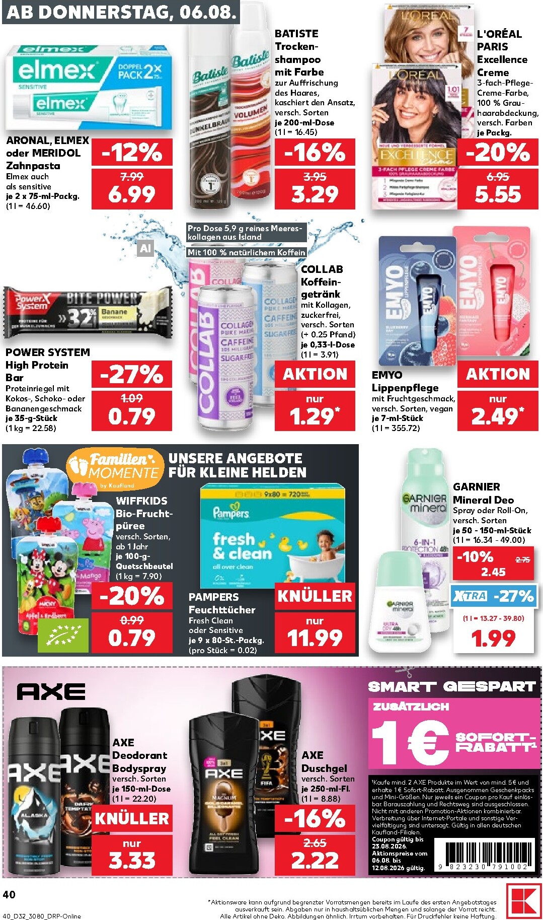 kaufland - Kaufland Prospekt nächste Woche – von Donnerstag 06.08.2026 bis Mittwoch 12.08.2026 - page: 40