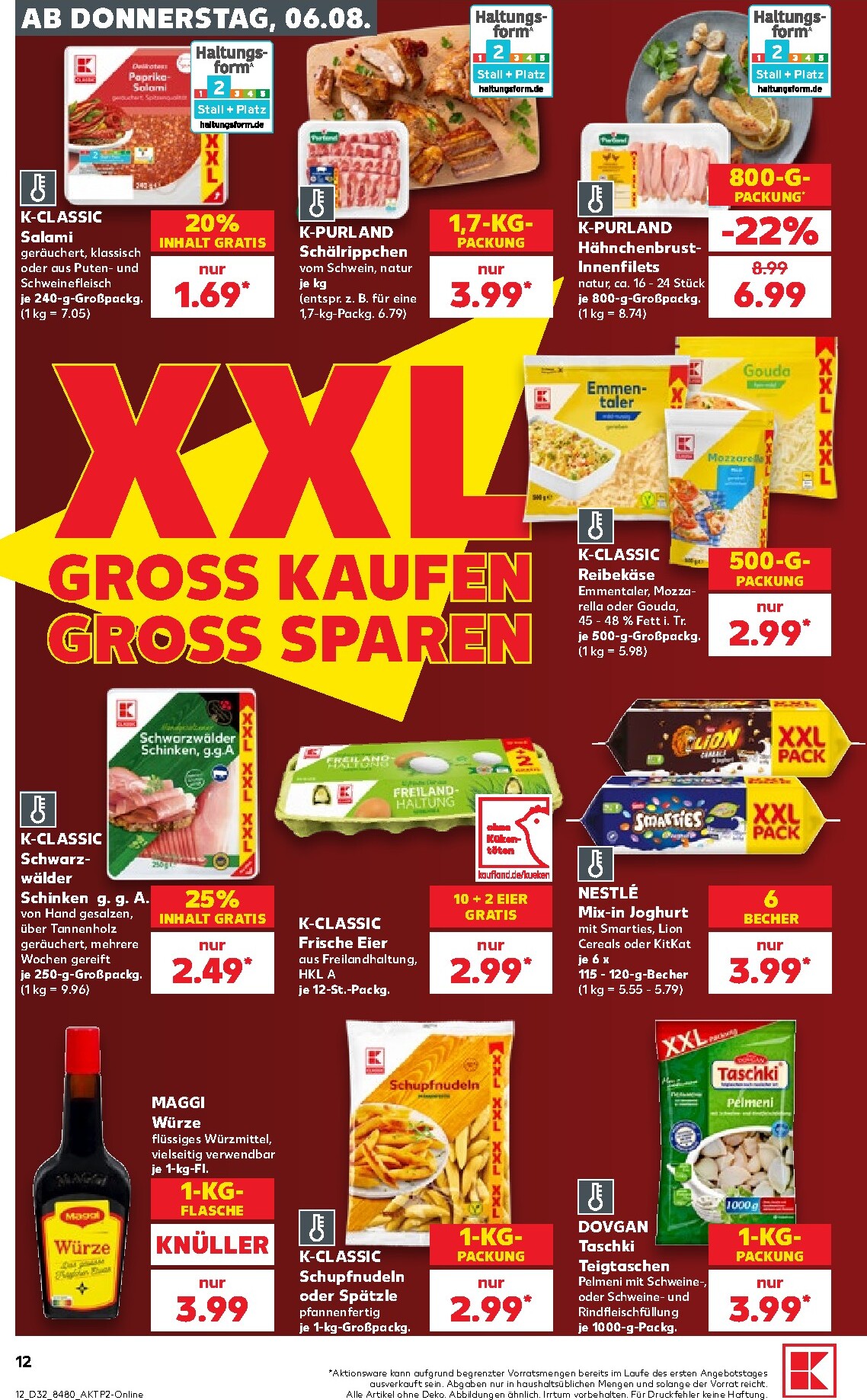 kaufland - Kaufland Prospekt nächste Woche – von Donnerstag 06.08.2026 bis Mittwoch 12.08.2026 - page: 12