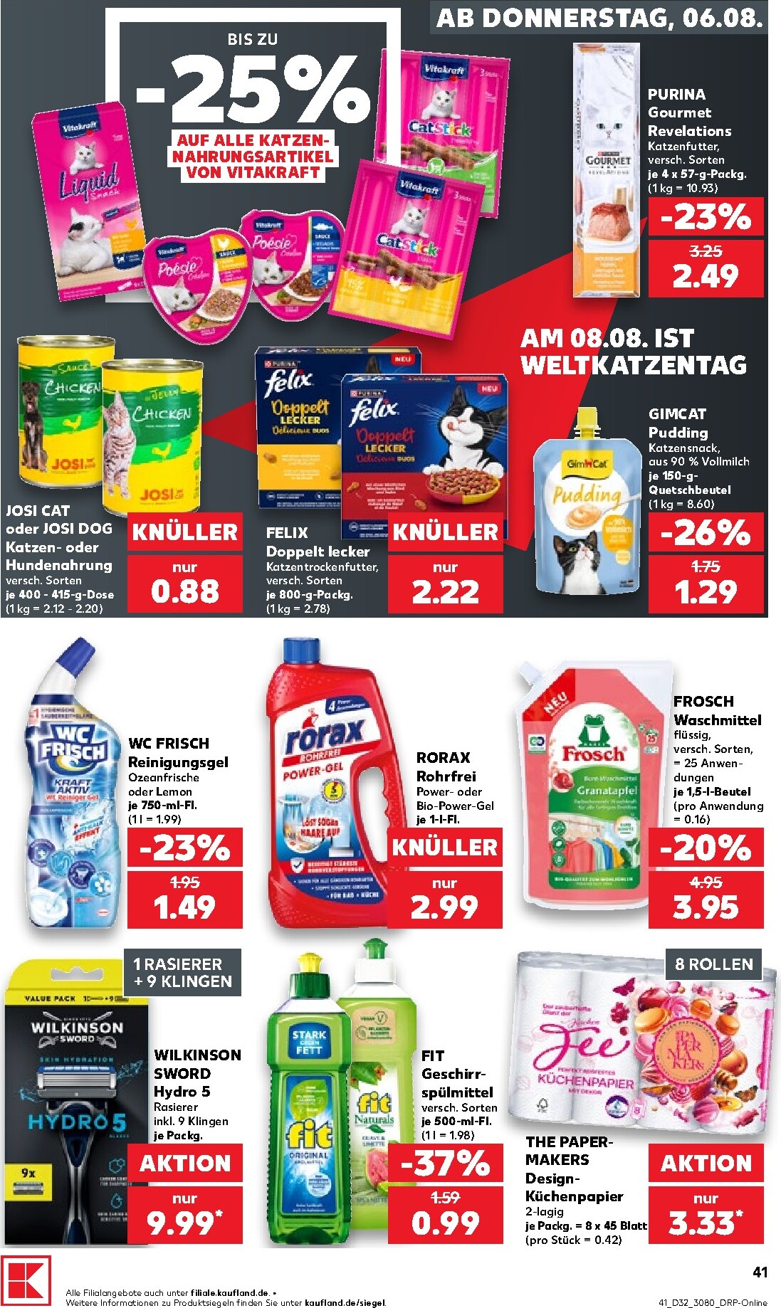 kaufland - Kaufland Prospekt nächste Woche – von Donnerstag 06.08.2026 bis Mittwoch 12.08.2026 - page: 41