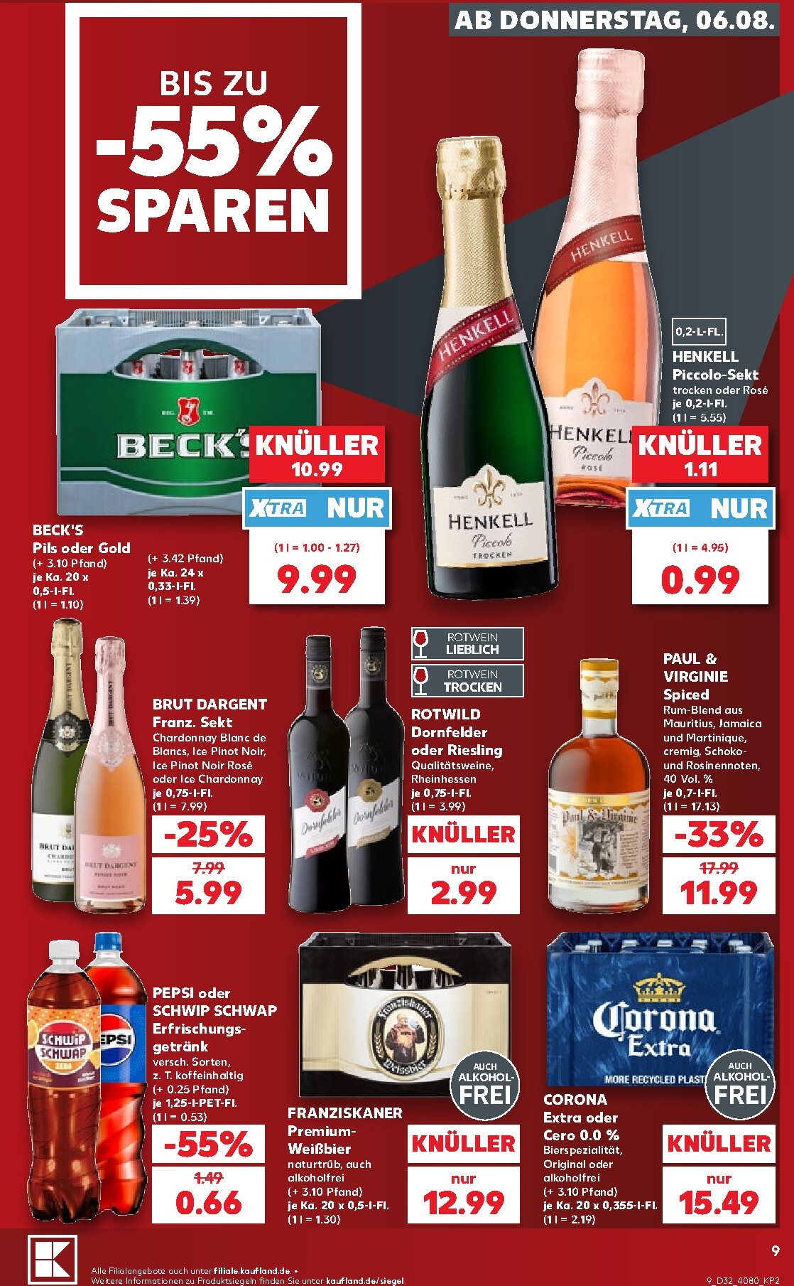 kaufland - Kaufland Prospekt nächste Woche – von Donnerstag 06.08.2026 bis Mittwoch 12.08.2026 - page: 9