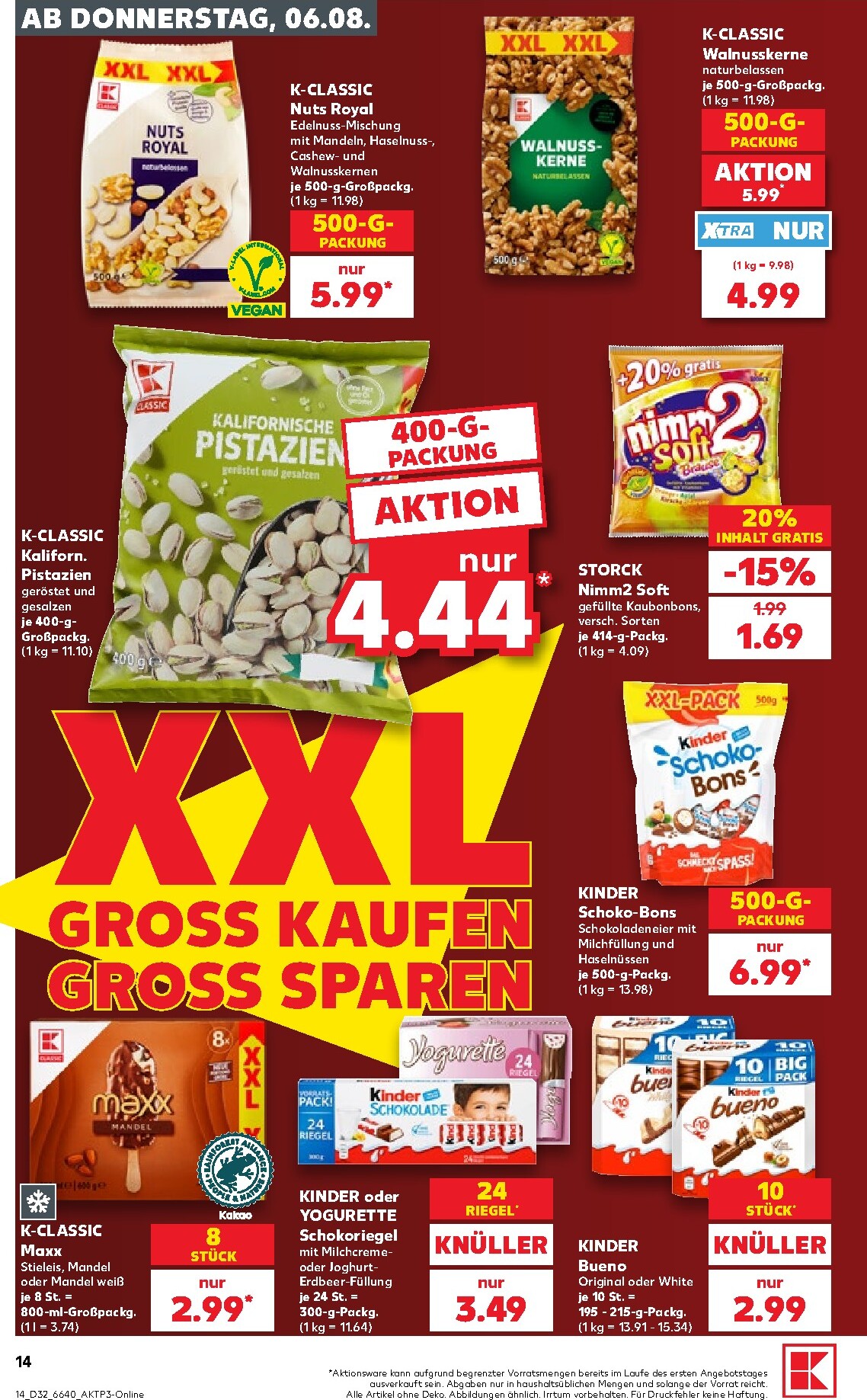 kaufland - Kaufland Prospekt nächste Woche – von Donnerstag 06.08.2026 bis Mittwoch 12.08.2026 - page: 14
