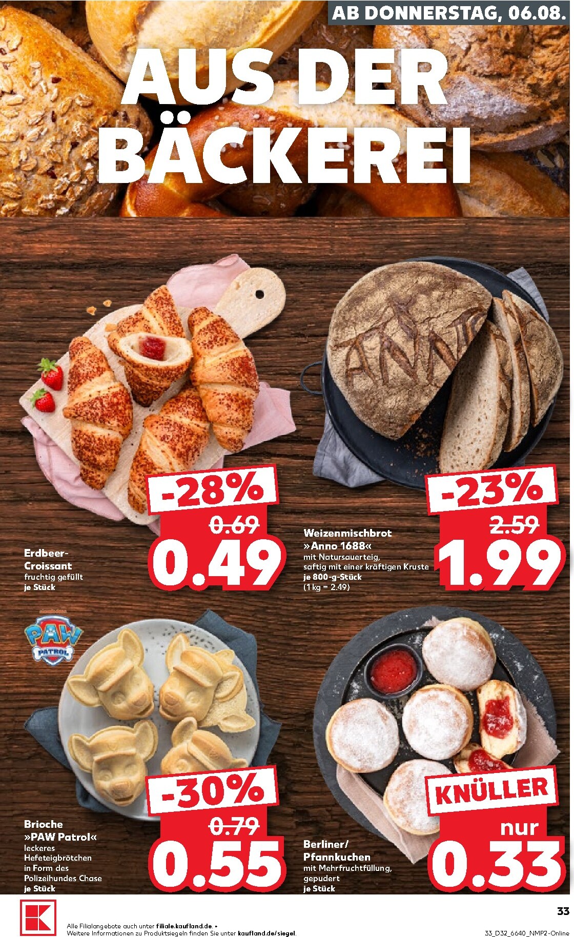 kaufland - Kaufland Prospekt nächste Woche – von Donnerstag 06.08.2026 bis Mittwoch 12.08.2026 - page: 33