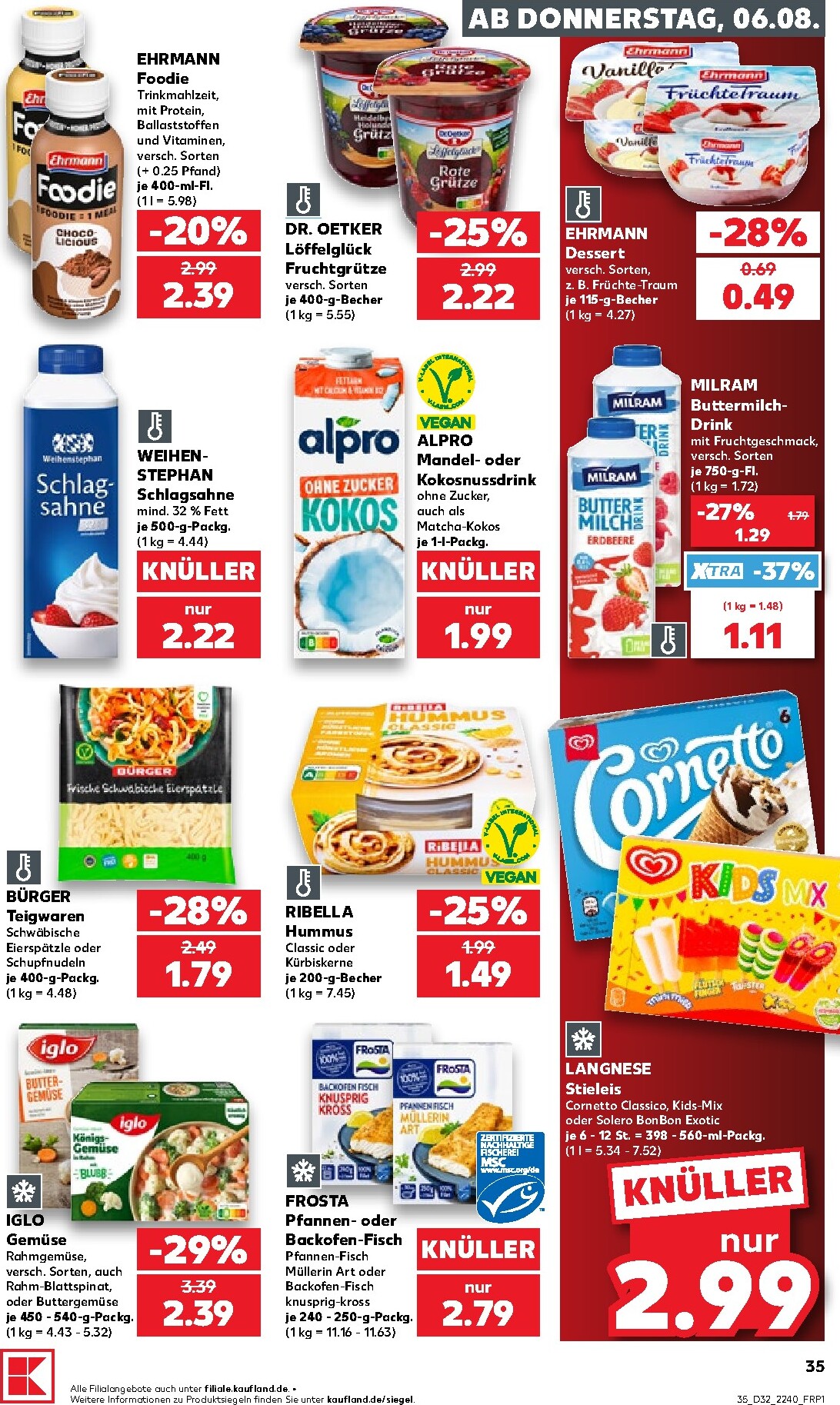 kaufland - Kaufland Prospekt nächste Woche – von Donnerstag 06.08.2026 bis Mittwoch 12.08.2026 - page: 35