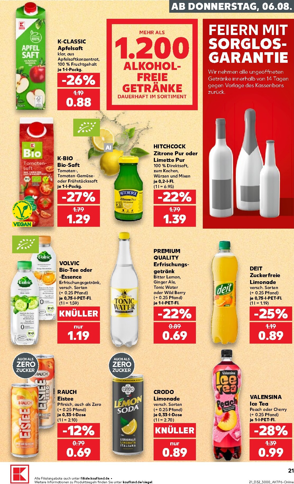 kaufland - Kaufland Prospekt nächste Woche – von Donnerstag 06.08.2026 bis Mittwoch 12.08.2026 - page: 21