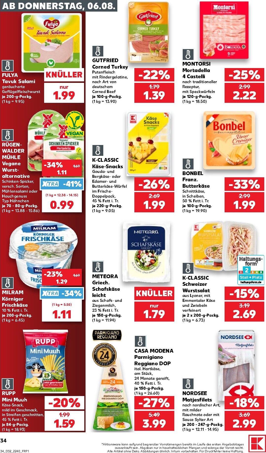 kaufland - Kaufland Prospekt nächste Woche – von Donnerstag 06.08.2026 bis Mittwoch 12.08.2026 - page: 34