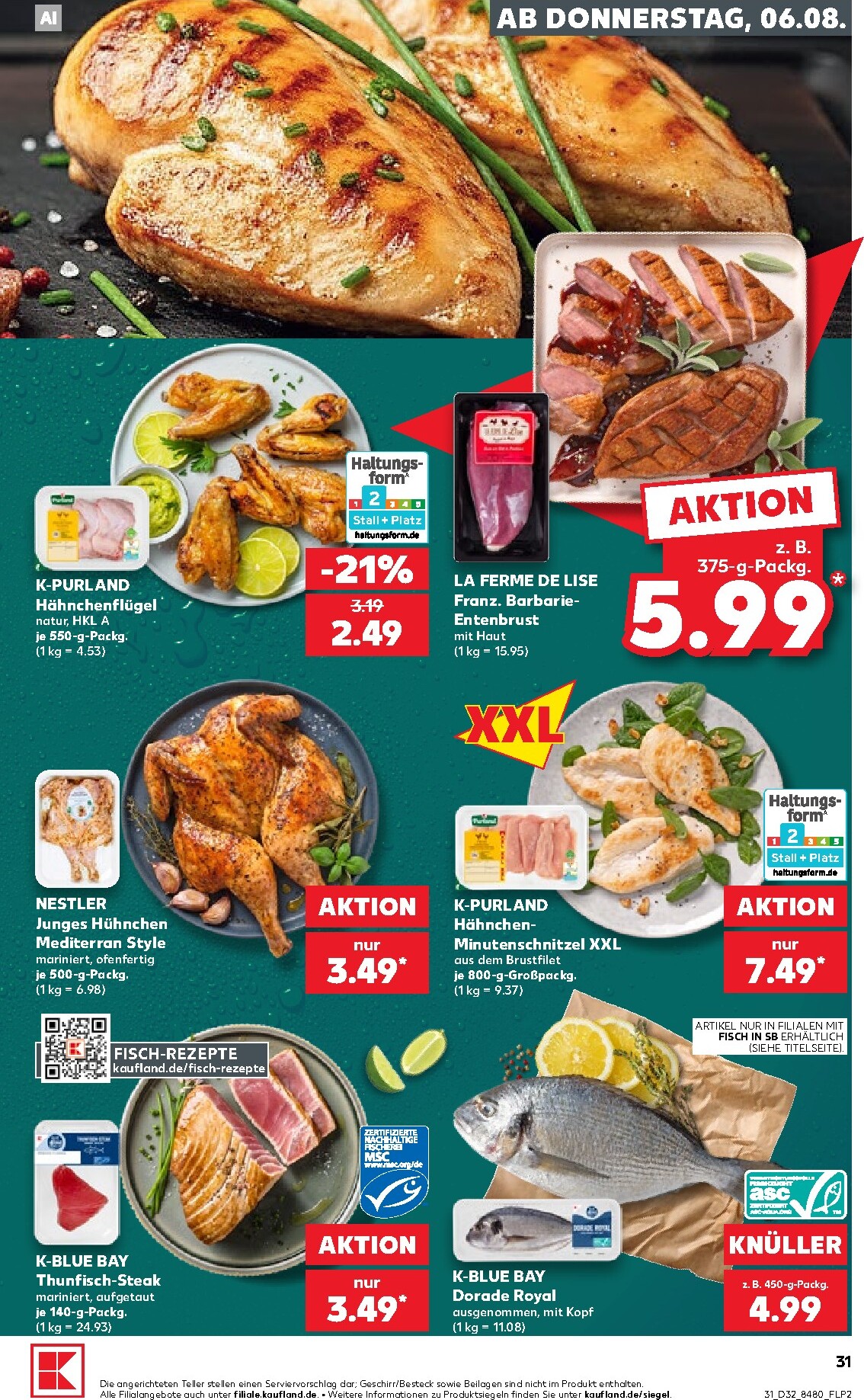 kaufland - Kaufland Prospekt nächste Woche – von Donnerstag 06.08.2026 bis Mittwoch 12.08.2026 - page: 31