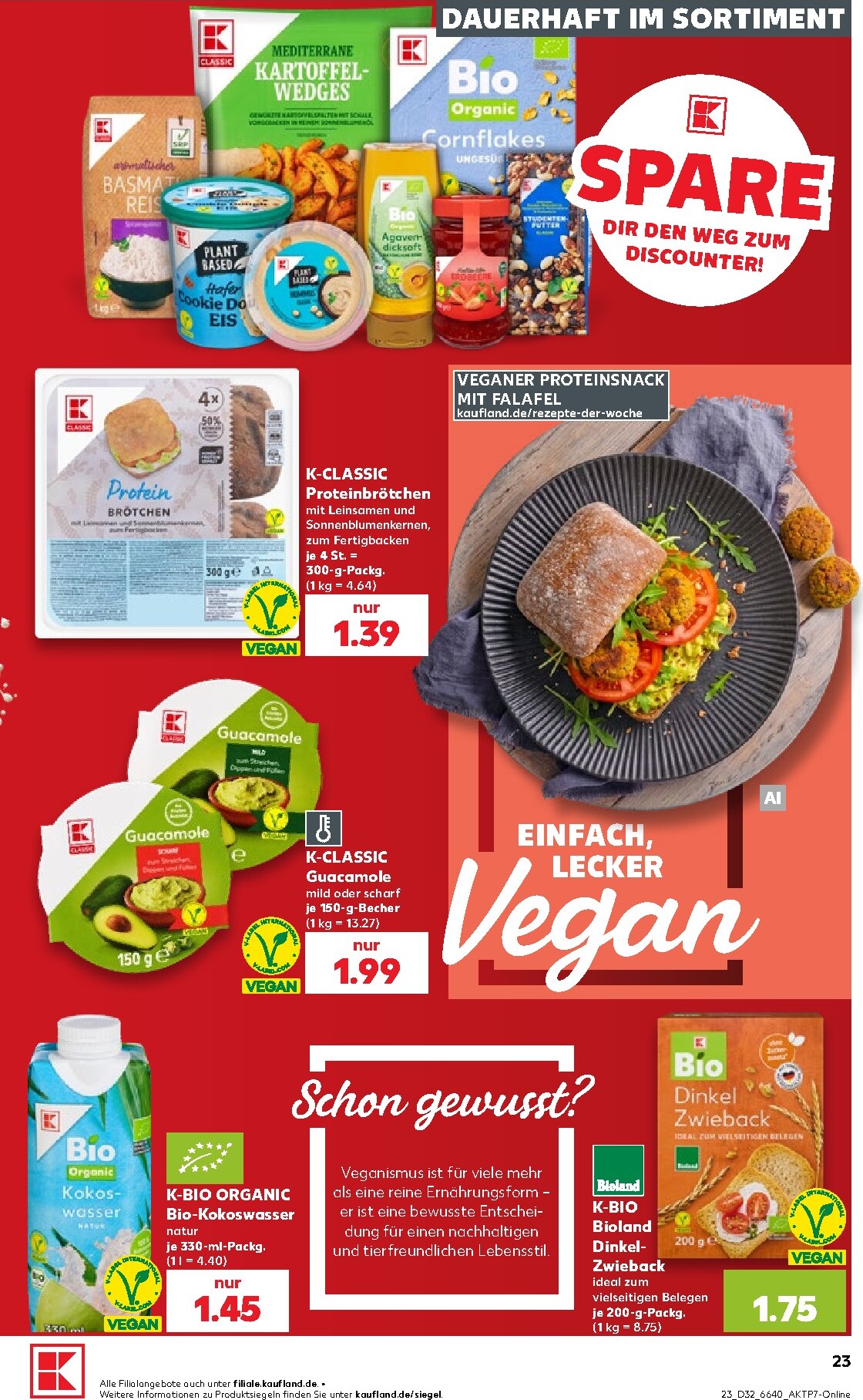 kaufland - Kaufland Prospekt nächste Woche – von Donnerstag 06.08.2026 bis Mittwoch 12.08.2026 - page: 23