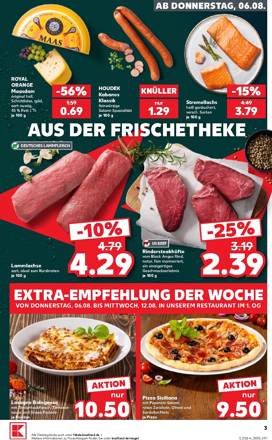 kaufland - Kaufland - Neckarsulm Prospekt nächste Woche – von Donnerstag 06.08.2026 bis Mittwoch 12.08.2026 - page: 3