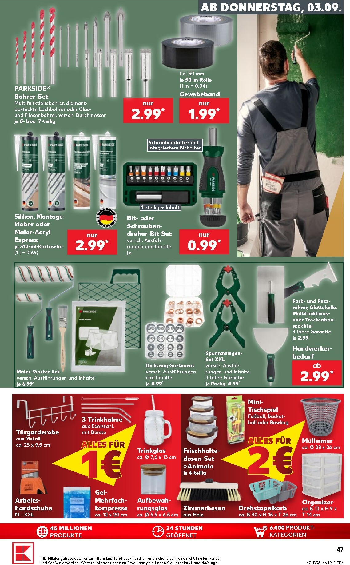 kaufland - Kaufland Prospekt nächste Woche – von Donnerstag 03.09.2026 bis Mittwoch 09.09.2026 - page: 47