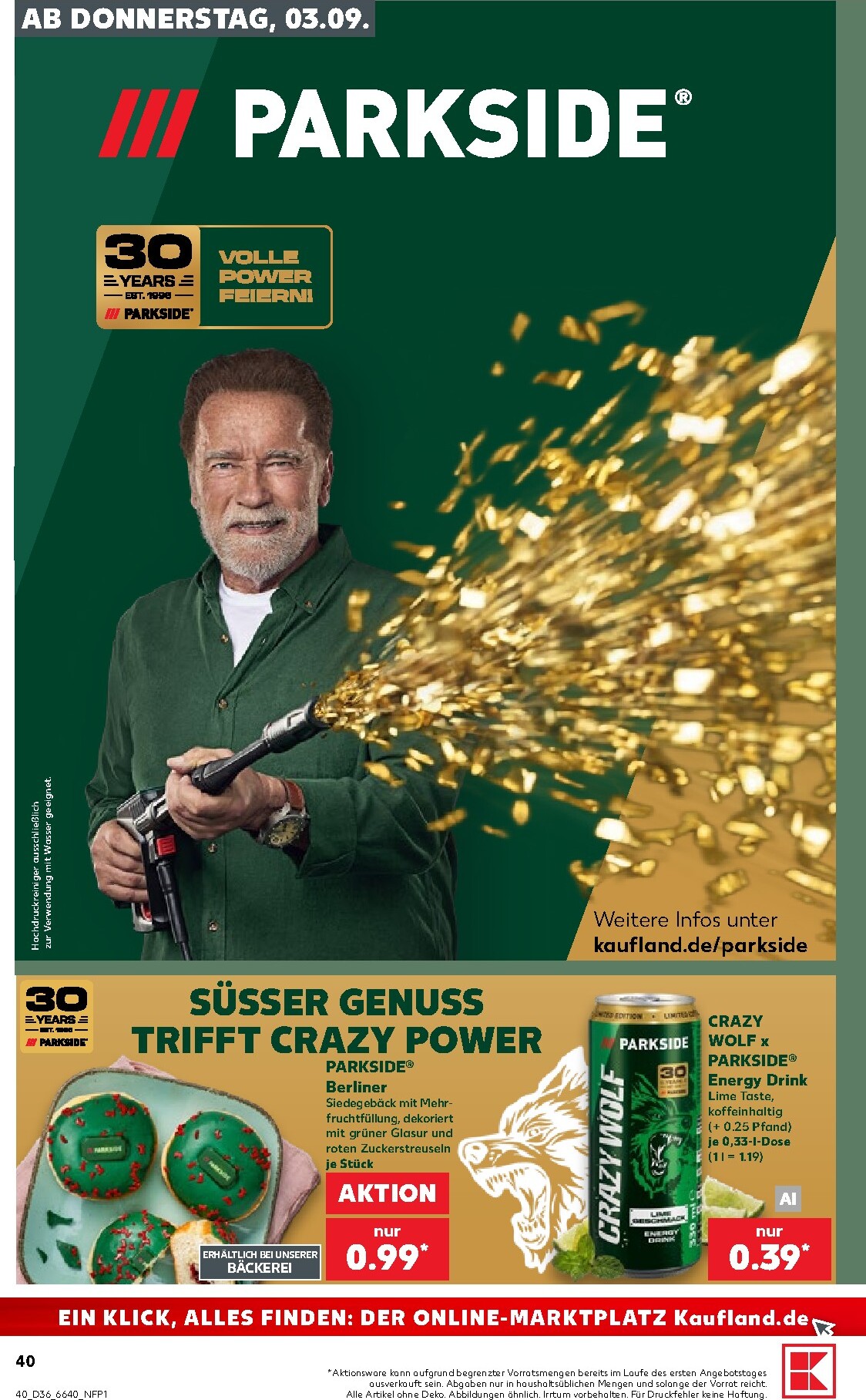 kaufland - Kaufland Prospekt nächste Woche – von Donnerstag 03.09.2026 bis Mittwoch 09.09.2026 - page: 40
