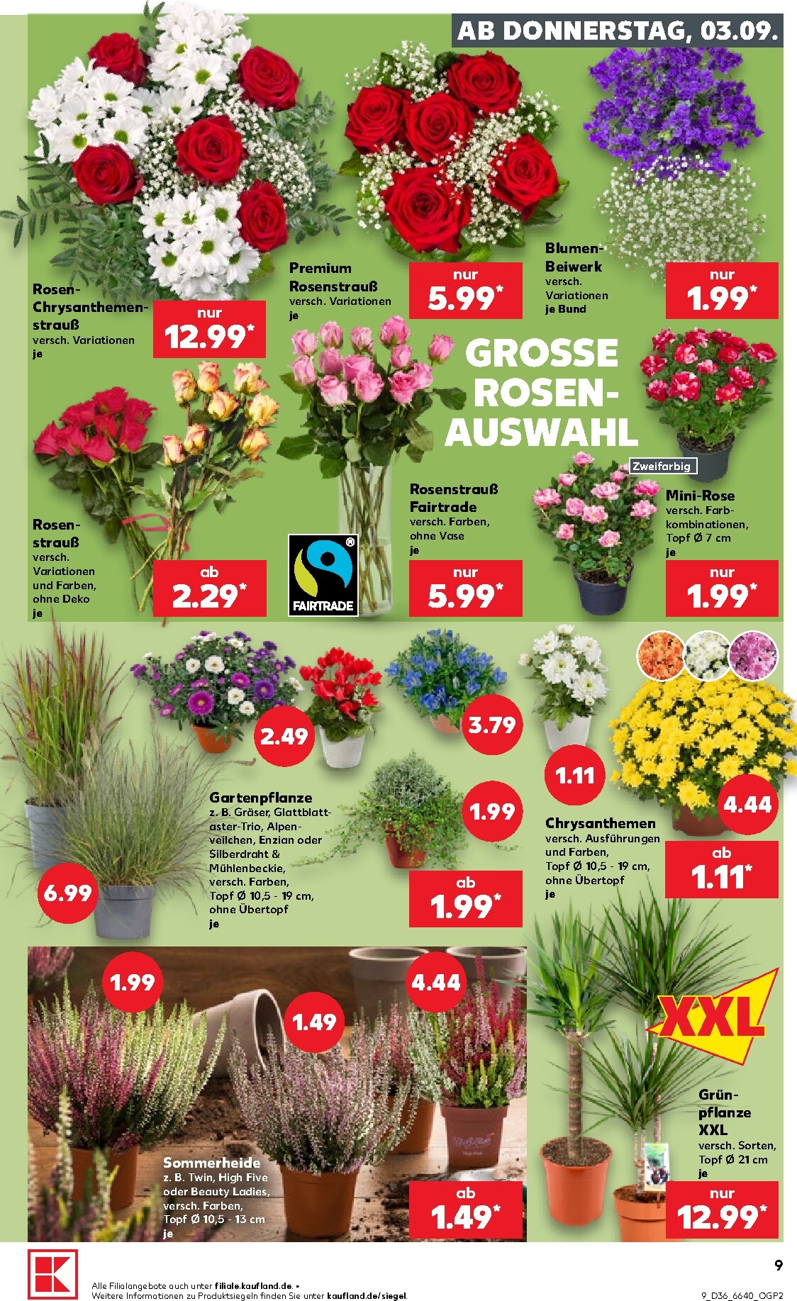 kaufland - Kaufland Prospekt nächste Woche – von Donnerstag 03.09.2026 bis Mittwoch 09.09.2026 - page: 9