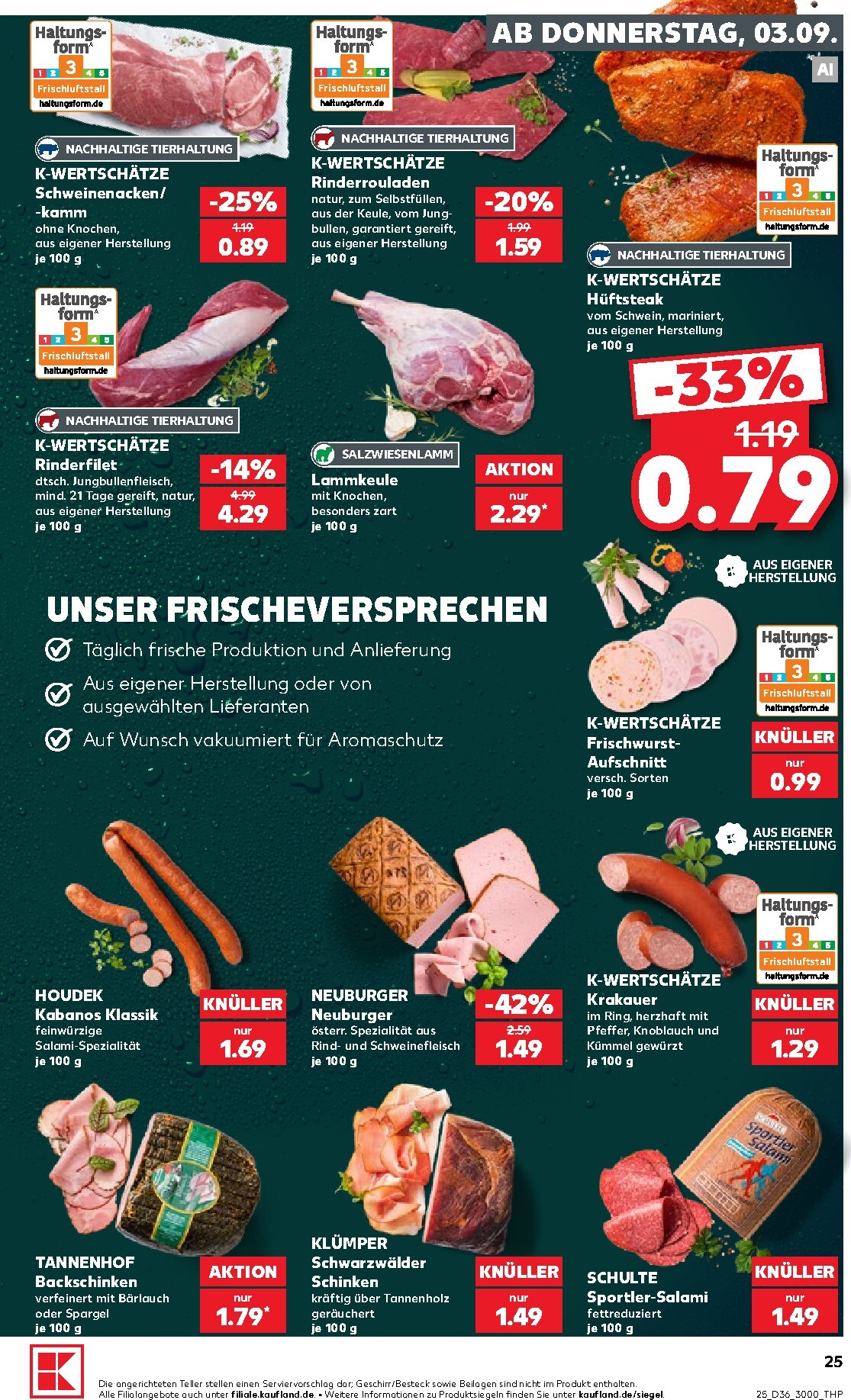 kaufland - Kaufland Prospekt nächste Woche – von Donnerstag 03.09.2026 bis Mittwoch 09.09.2026 - page: 25