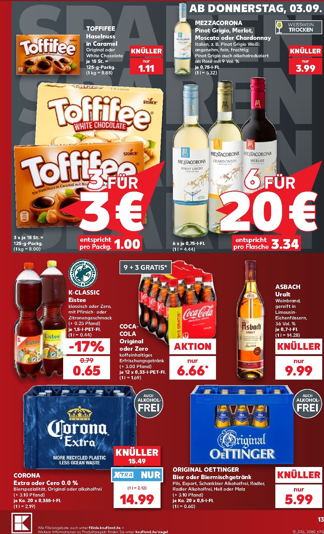 kaufland - Kaufland Prospekt nächste Woche – von Donnerstag 03.09.2026 bis Mittwoch 09.09.2026 - page: 13
