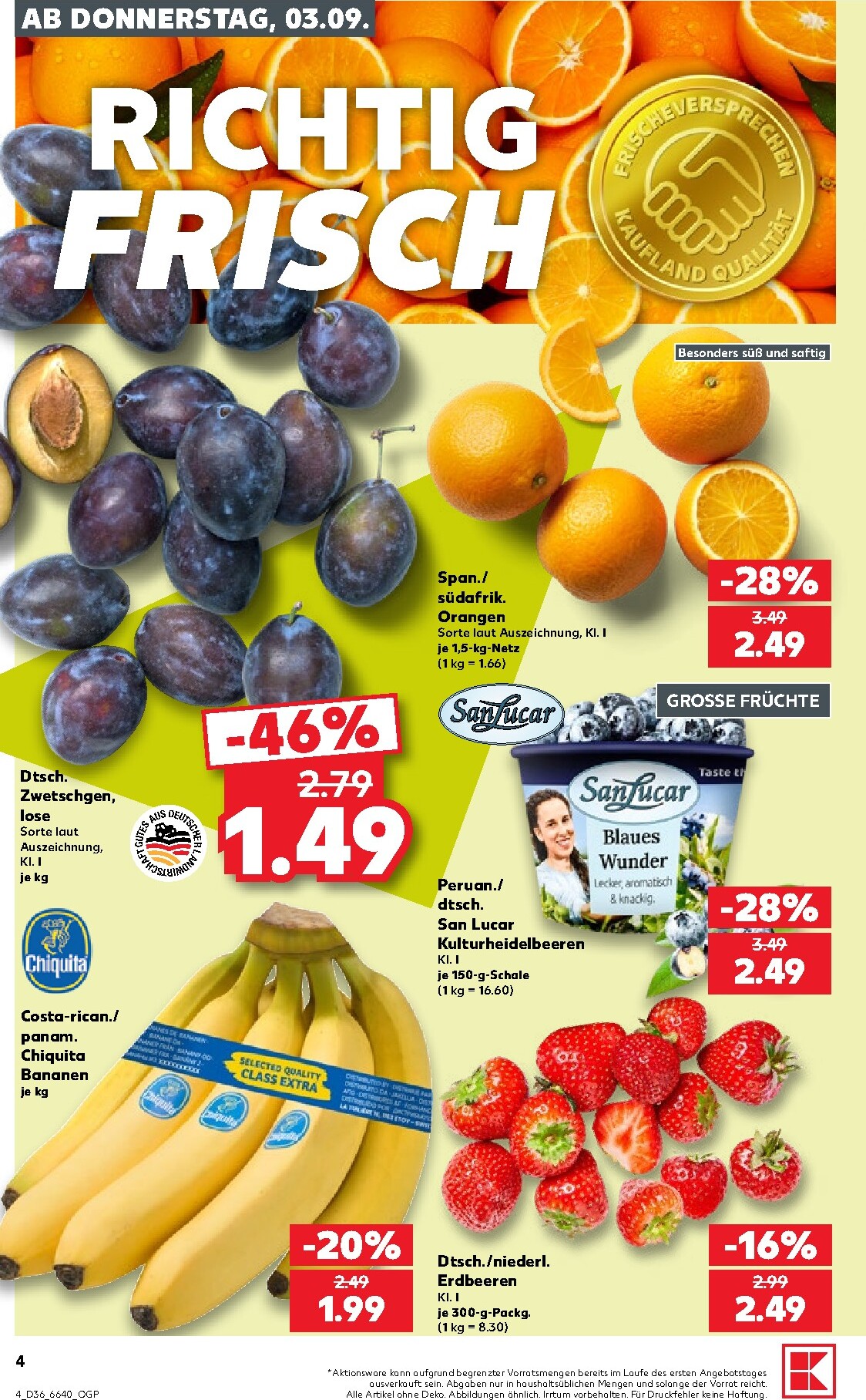 kaufland - Kaufland Prospekt nächste Woche – von Donnerstag 03.09.2026 bis Mittwoch 09.09.2026 - page: 4