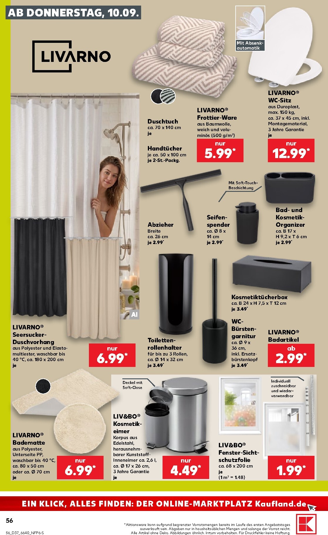kaufland - Kaufland Prospekt nächste Woche – von Donnerstag 10.09.2026 bis Mittwoch 16.09.2026 - page: 56
