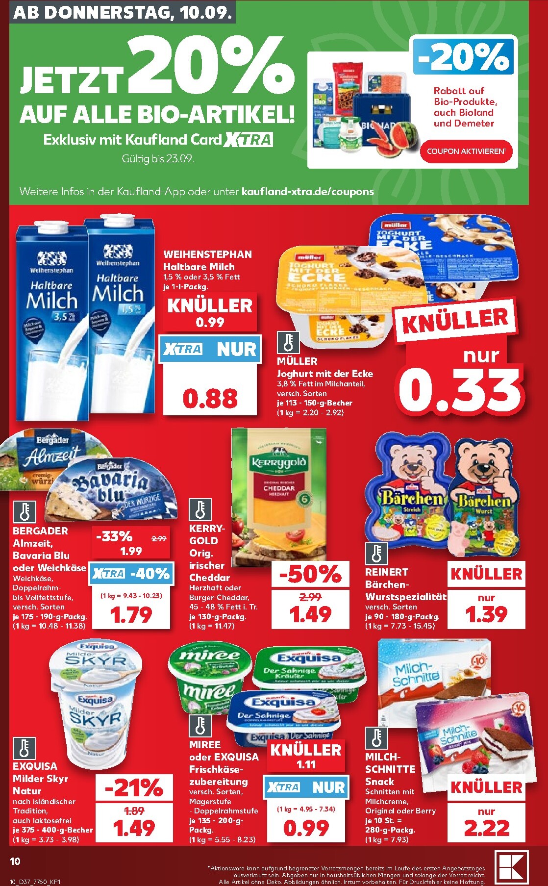 kaufland - Kaufland Prospekt nächste Woche – von Donnerstag 10.09.2026 bis Mittwoch 16.09.2026 - page: 10