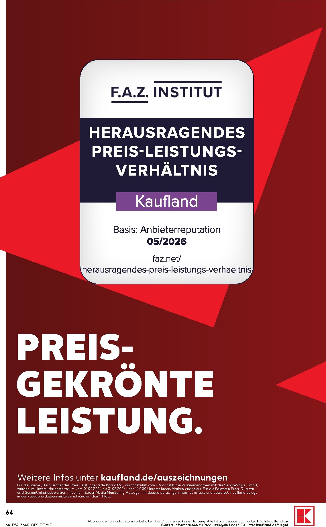 kaufland - Kaufland Prospekt nächste Woche – von Donnerstag 10.09.2026 bis Mittwoch 16.09.2026 - page: 64
