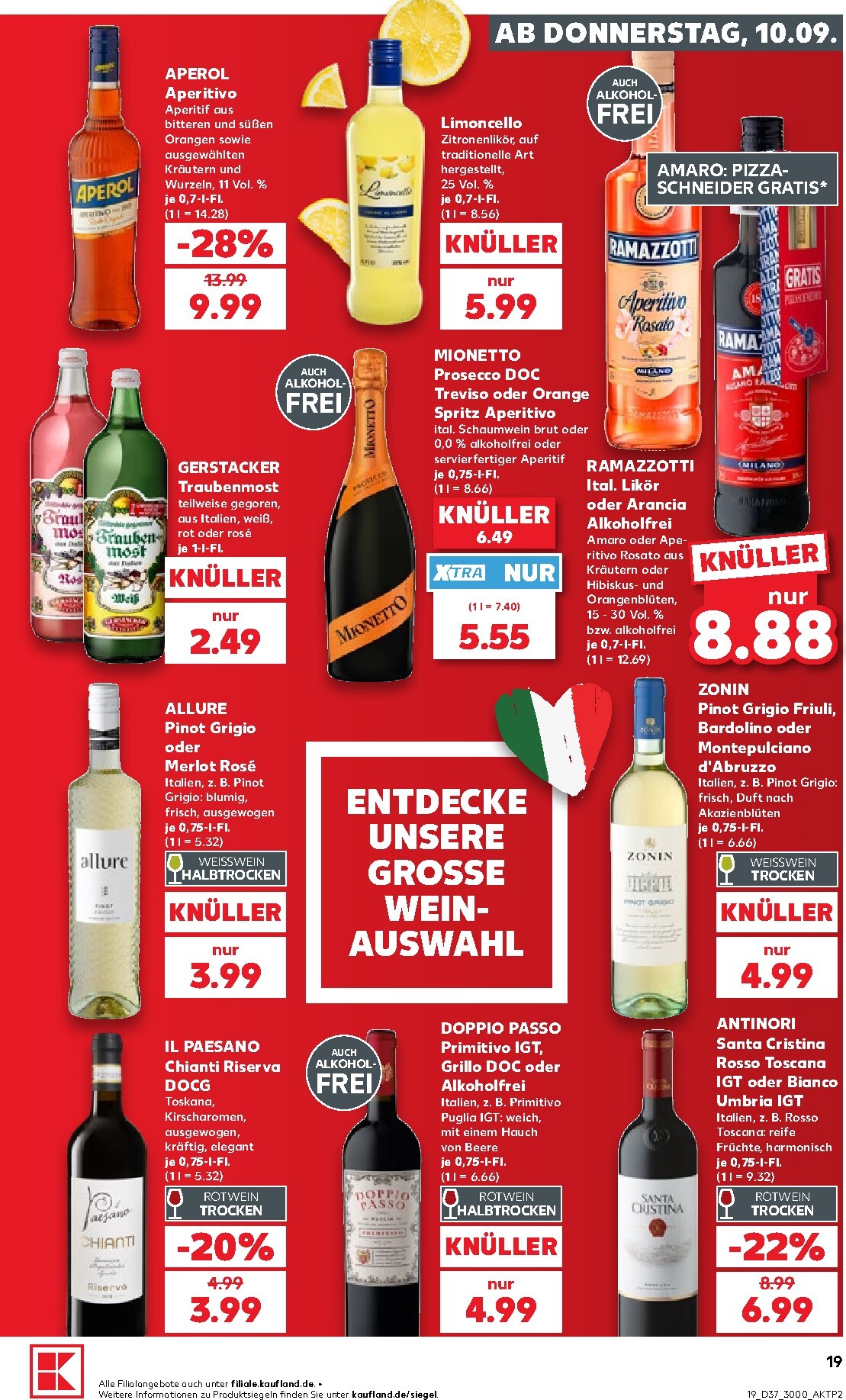 kaufland - Kaufland Prospekt nächste Woche – von Donnerstag 10.09.2026 bis Mittwoch 16.09.2026 - page: 19