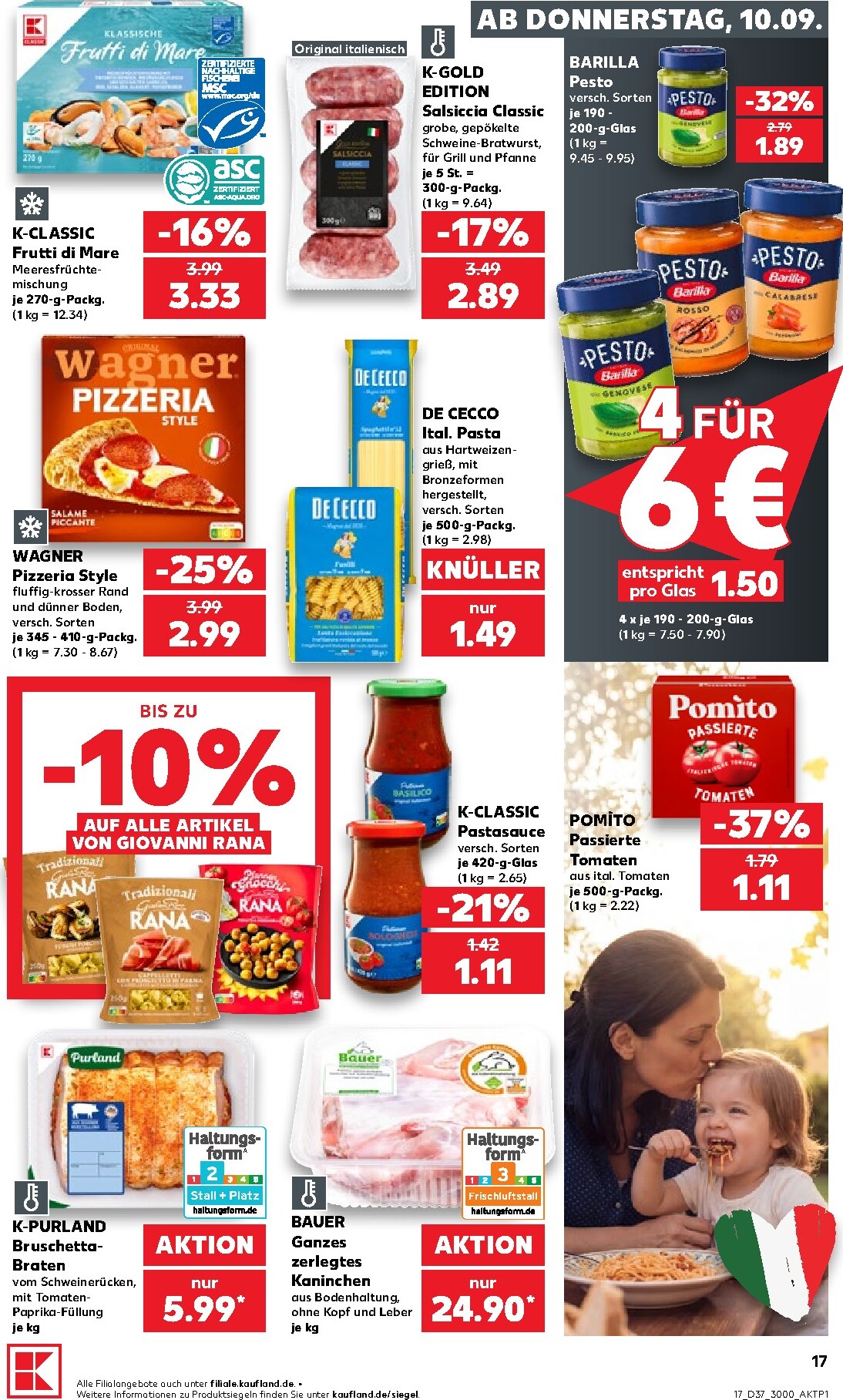 kaufland - Kaufland Prospekt nächste Woche – von Donnerstag 10.09.2026 bis Mittwoch 16.09.2026 - page: 17