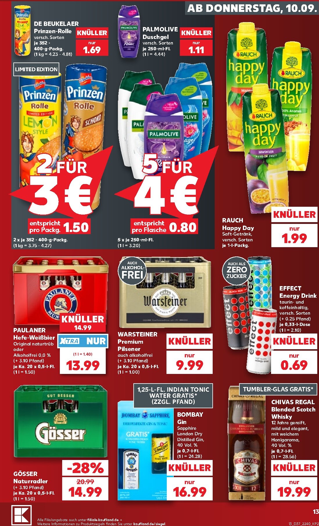kaufland - Kaufland Prospekt nächste Woche – von Donnerstag 10.09.2026 bis Mittwoch 16.09.2026 - page: 13