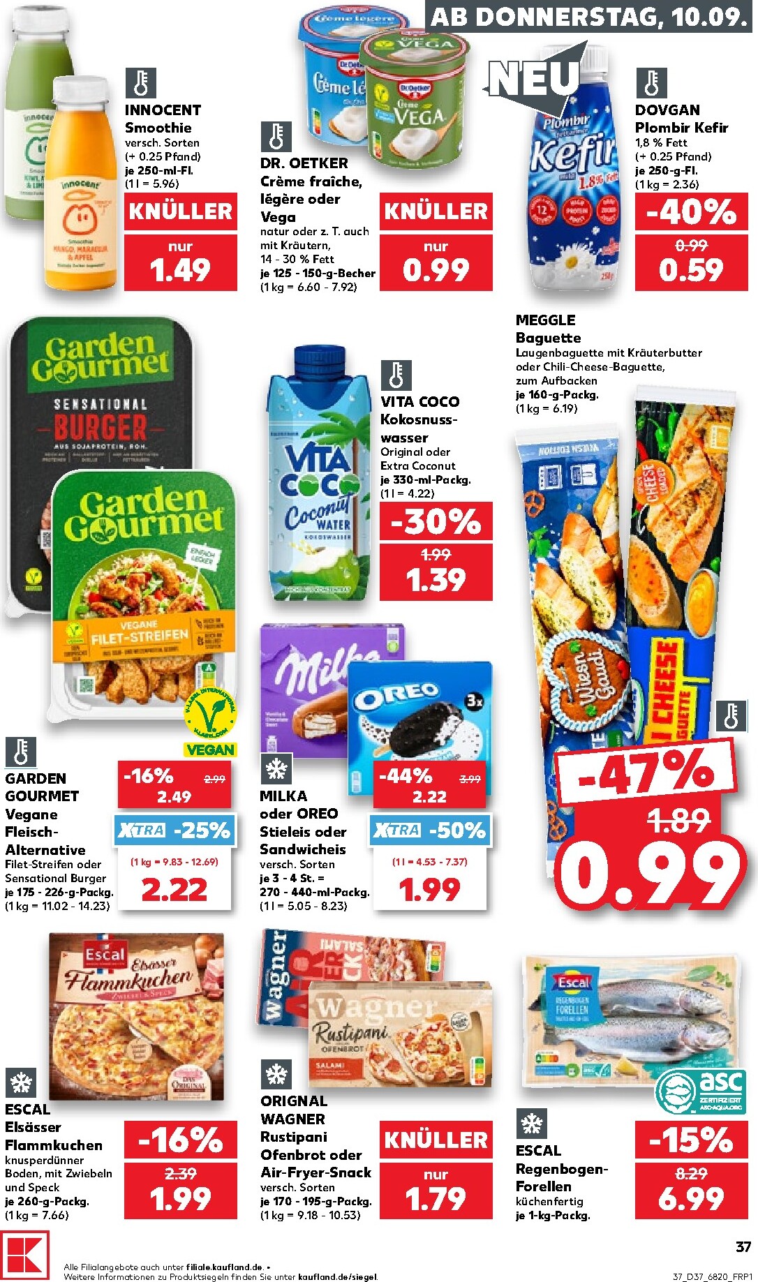 kaufland - Kaufland Prospekt nächste Woche – von Donnerstag 10.09.2026 bis Mittwoch 16.09.2026 - page: 37