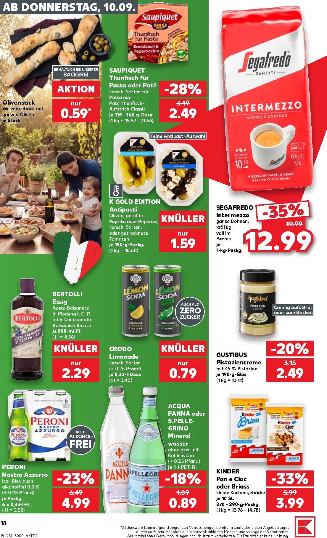kaufland - Kaufland Prospekt nächste Woche – von Donnerstag 10.09.2026 bis Mittwoch 16.09.2026 - page: 18