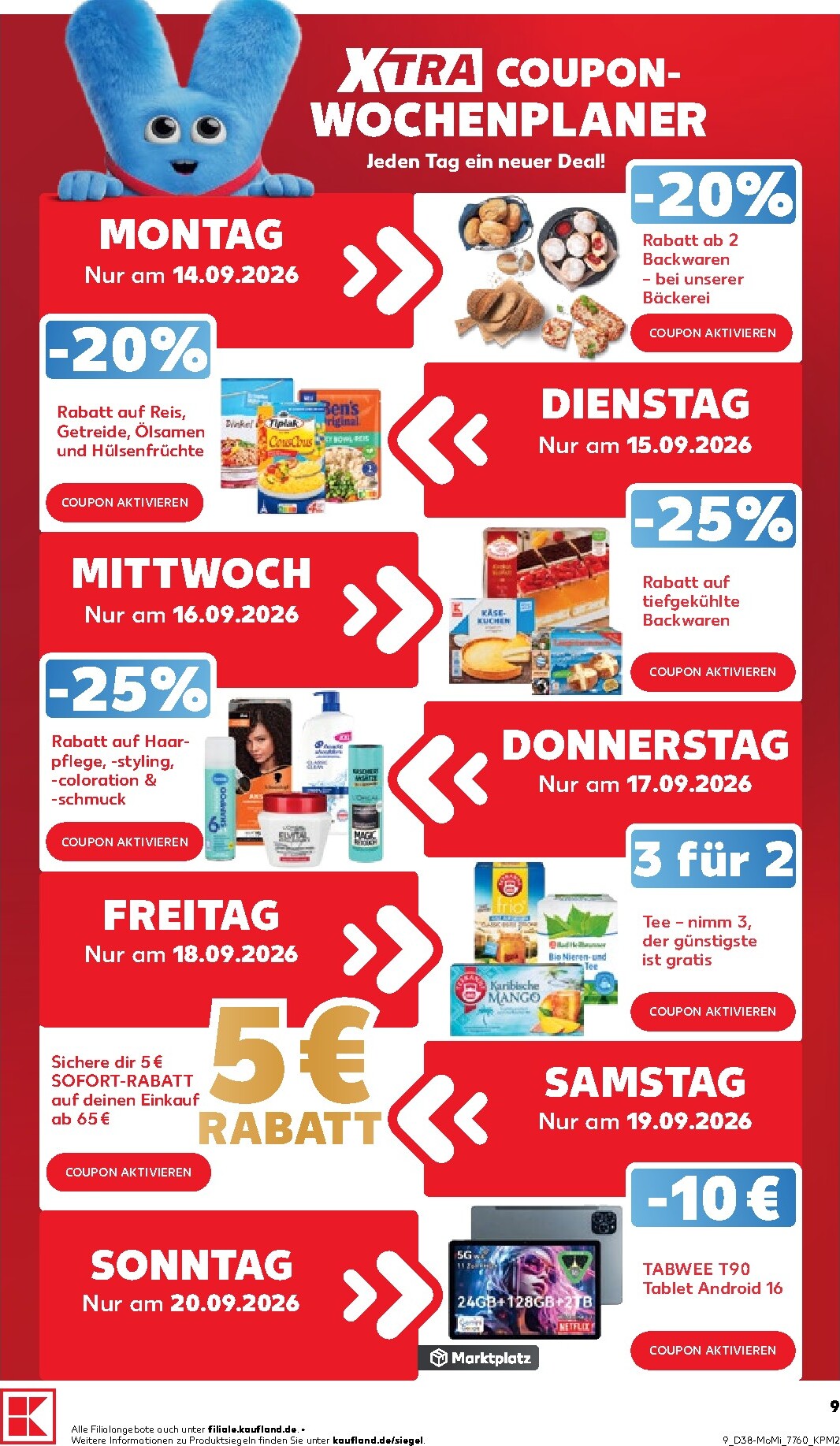 kaufland - Kaufland Prospekt nächste Woche – von Montag 14.09.2026 bis Mittwoch 16.09.2026 - page: 9