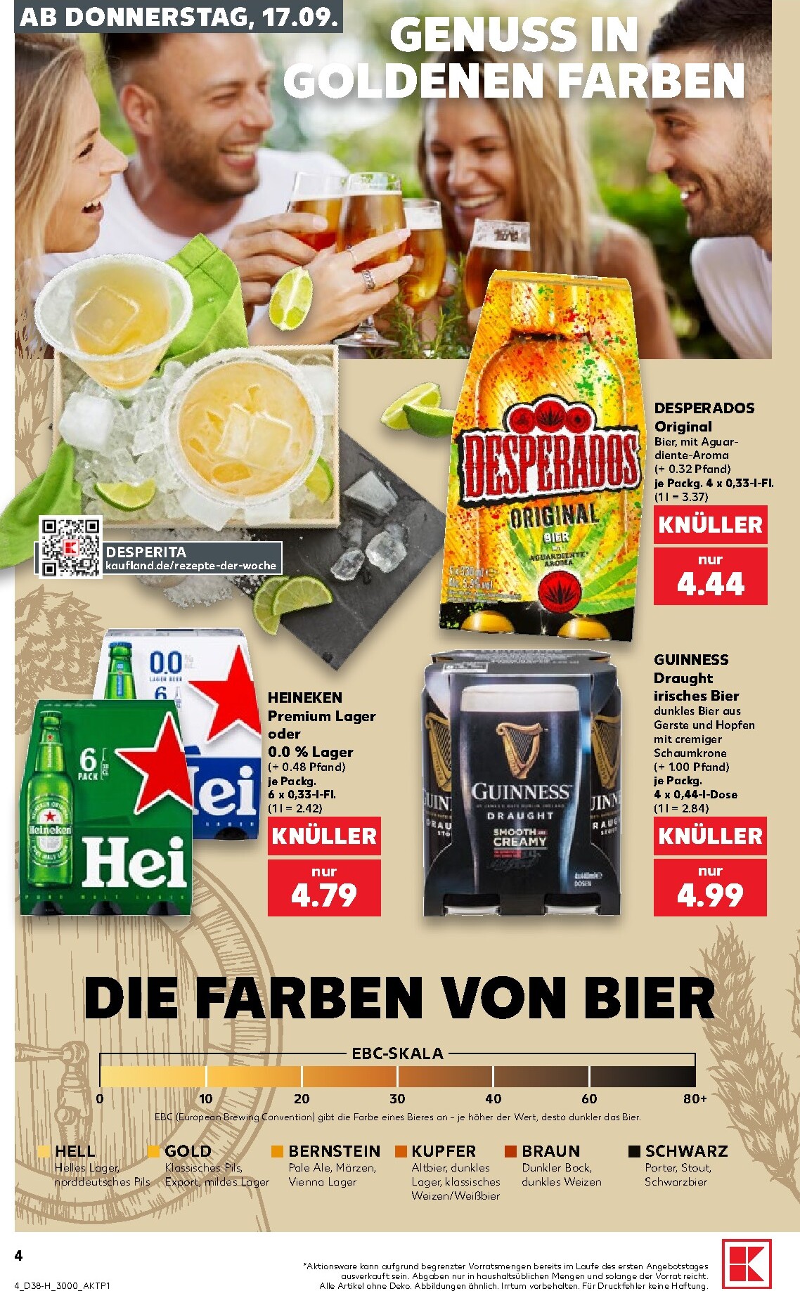 kaufland - Kaufland - Extra angebote Prospekt nächste Woche – von Donnerstag 17.09.2026 bis Mittwoch 23.09.2026 - page: 4