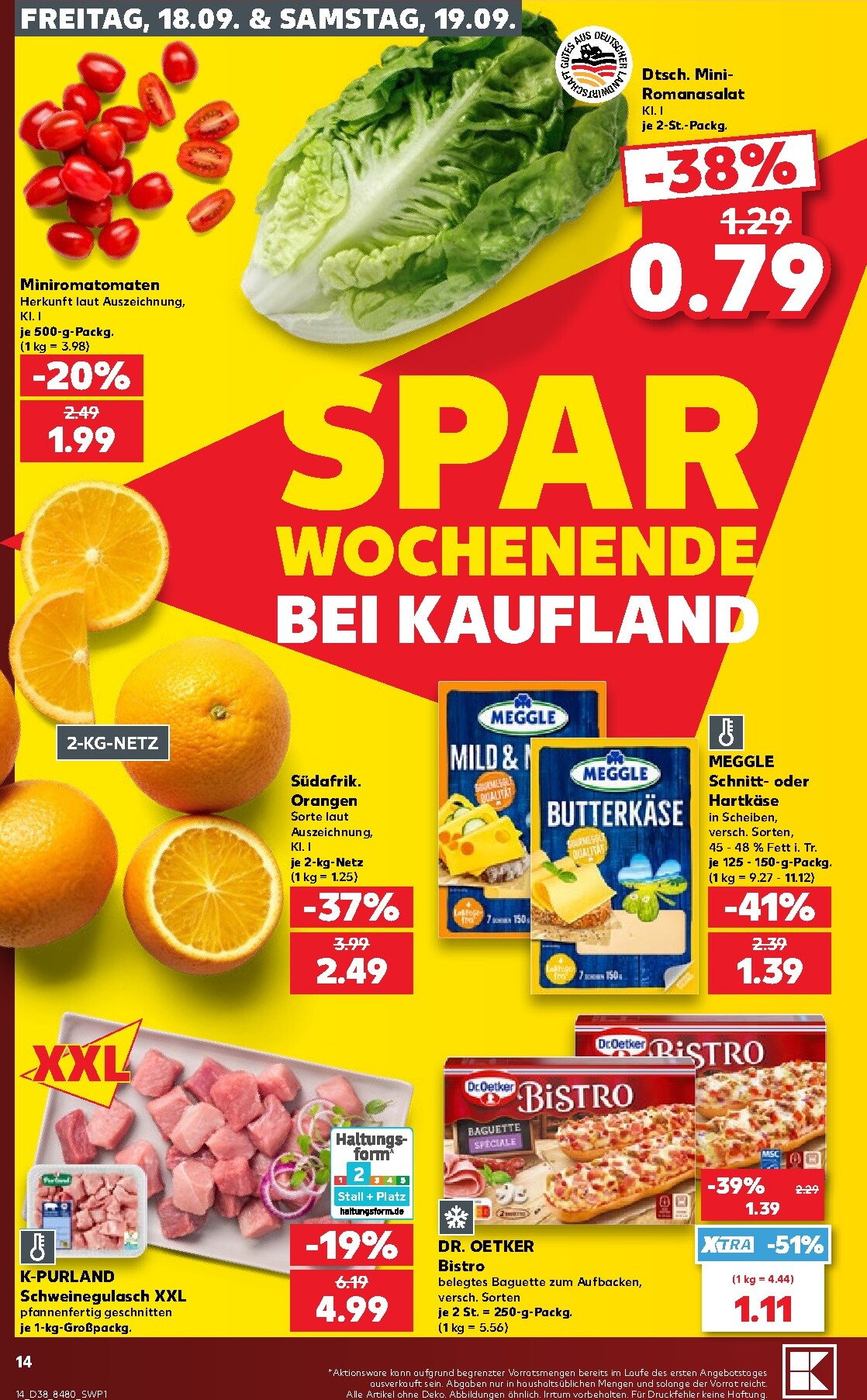 kaufland - Kaufland Prospekt nächste Woche – von Donnerstag 17.09.2026 bis Mittwoch 23.09.2026 - page: 14