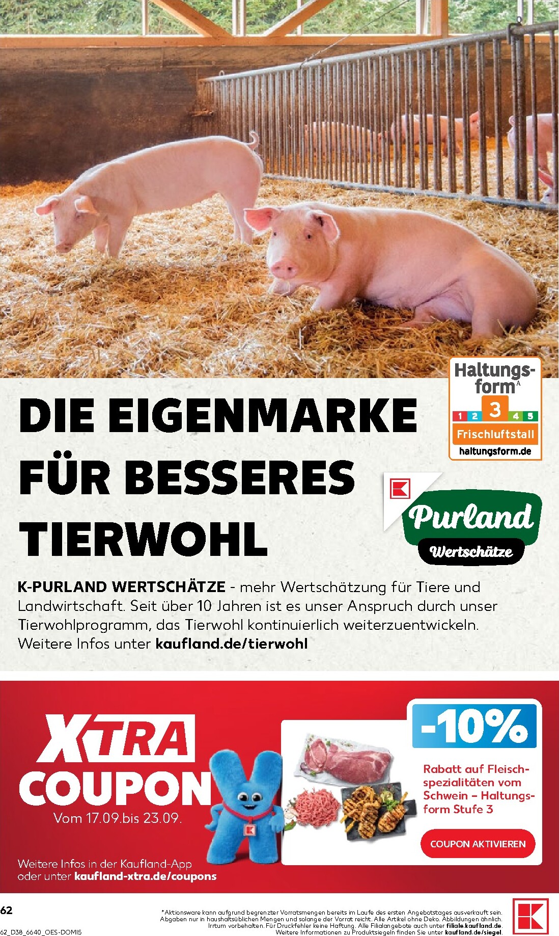 kaufland - Kaufland Prospekt nächste Woche – von Donnerstag 17.09.2026 bis Mittwoch 23.09.2026 - page: 62