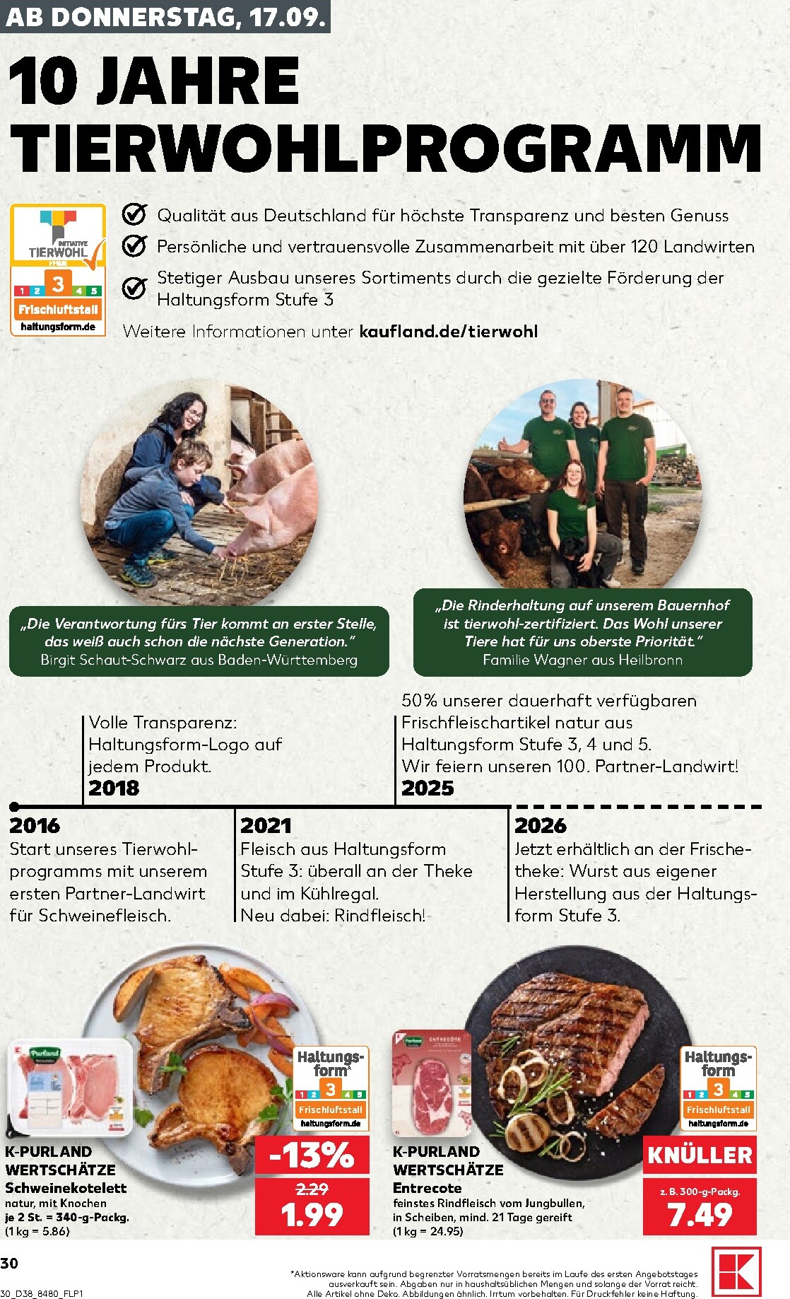 kaufland - Kaufland Prospekt nächste Woche – von Donnerstag 17.09.2026 bis Mittwoch 23.09.2026 - page: 30
