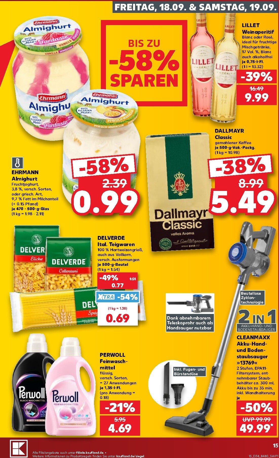 kaufland - Kaufland Prospekt nächste Woche – von Donnerstag 17.09.2026 bis Mittwoch 23.09.2026 - page: 15