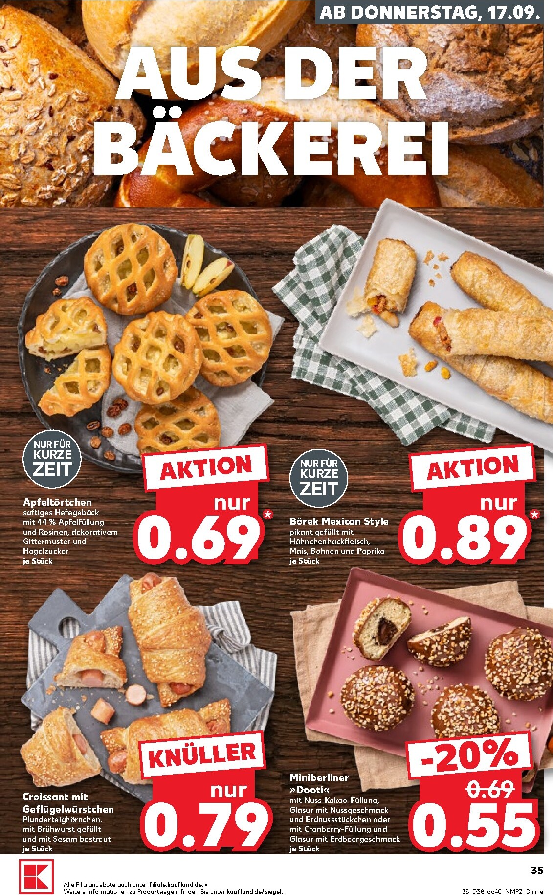 kaufland - Kaufland Prospekt nächste Woche – von Donnerstag 17.09.2026 bis Mittwoch 23.09.2026 - page: 35
